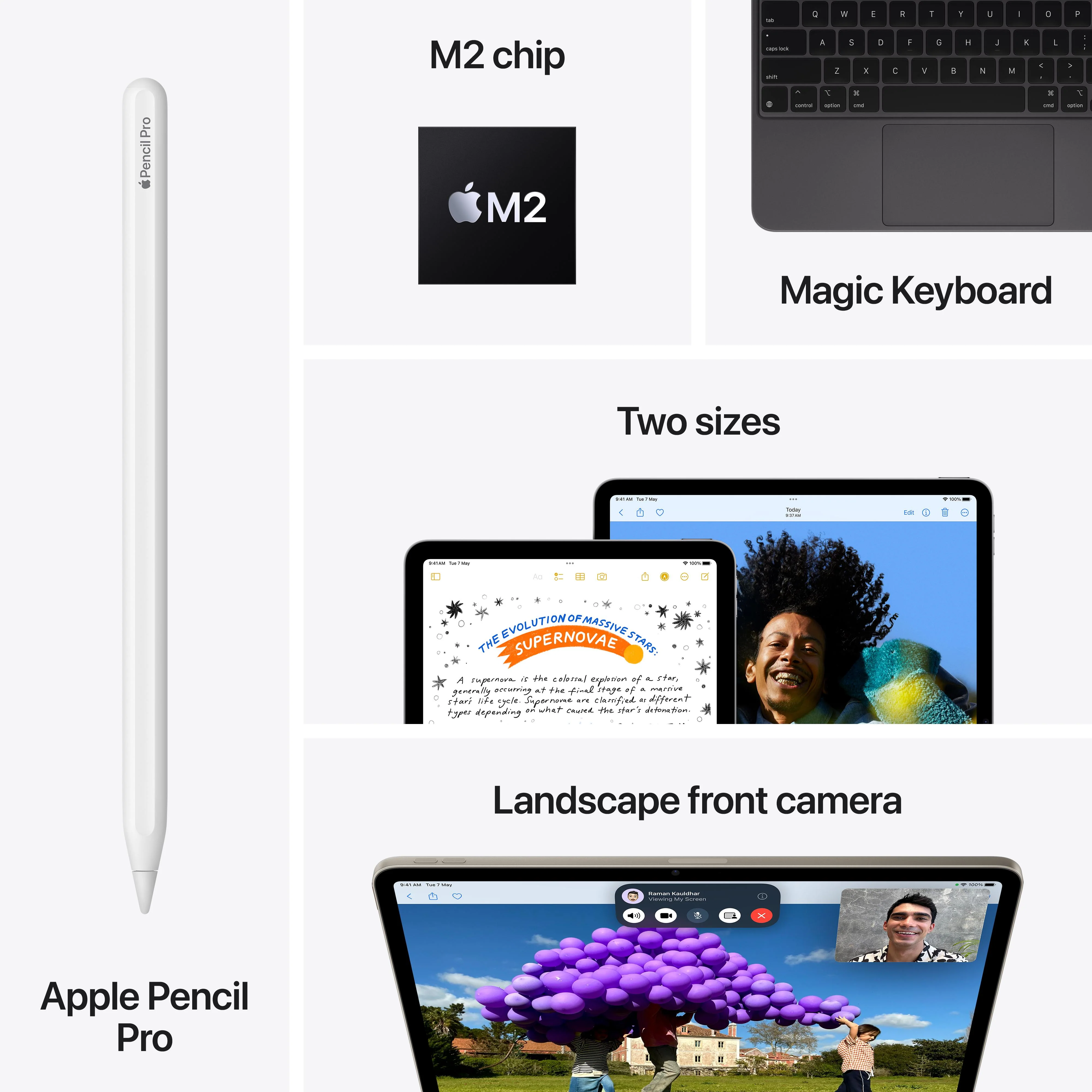 11-inch iPad Air Wi-Fi 128GB - Starlight (M2) - Image 9