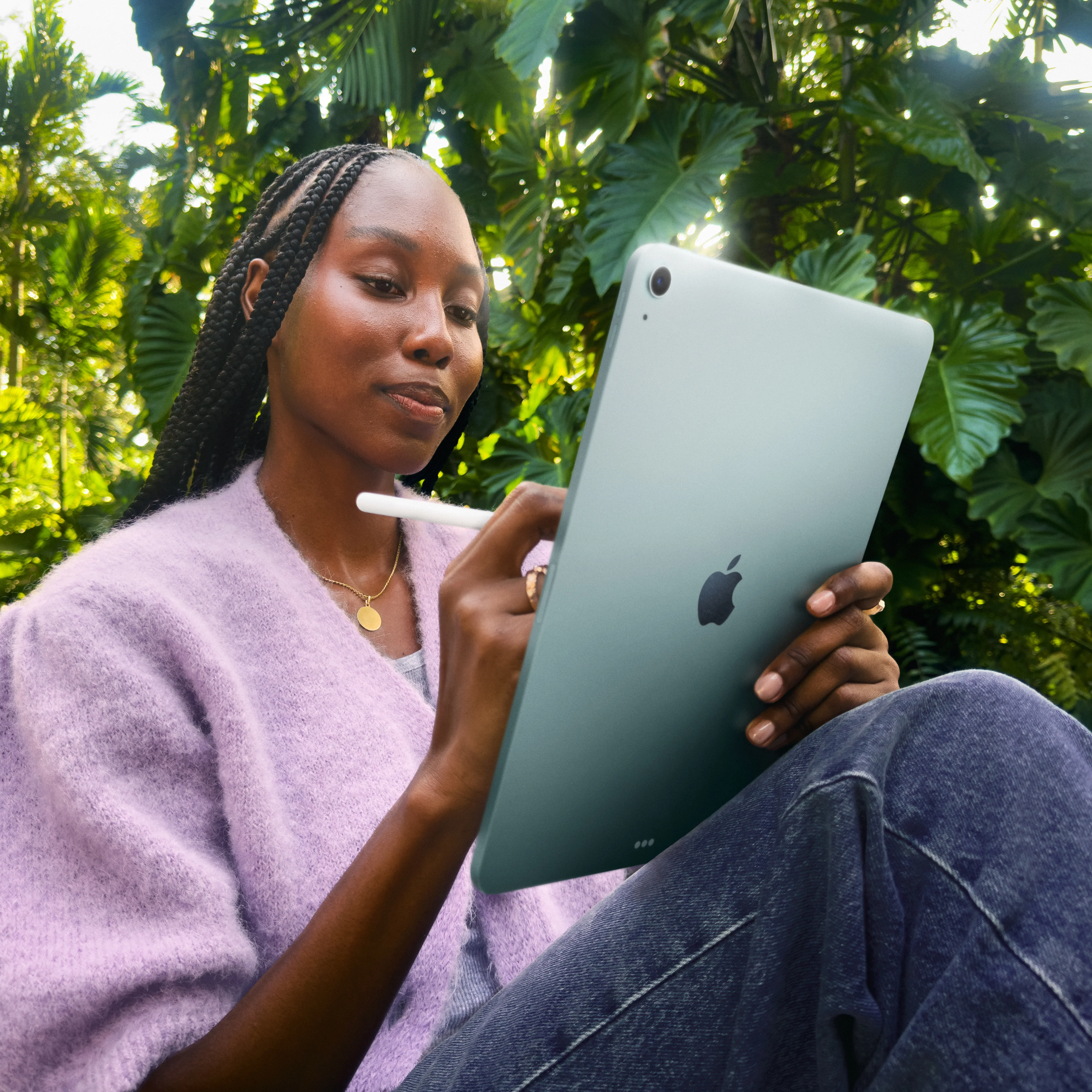 13-inch iPad Air Wi-Fi + Cellular 512GB - Starlight (M3) - Image 8