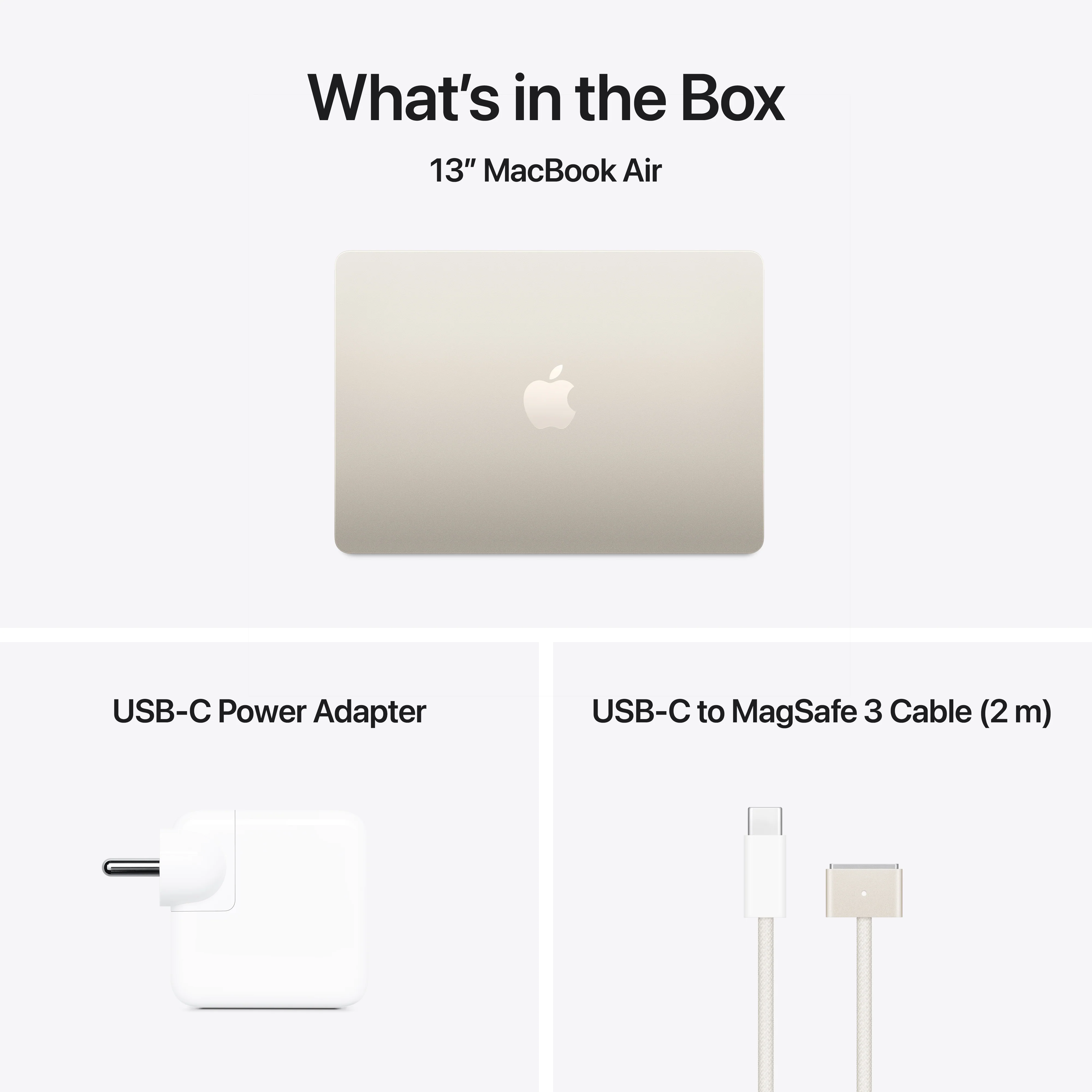 13-inch MacBook Air: Apple M4 chip with 10-core CPU and 8-core GPU, 256GB SSD - Starlight - Image 11