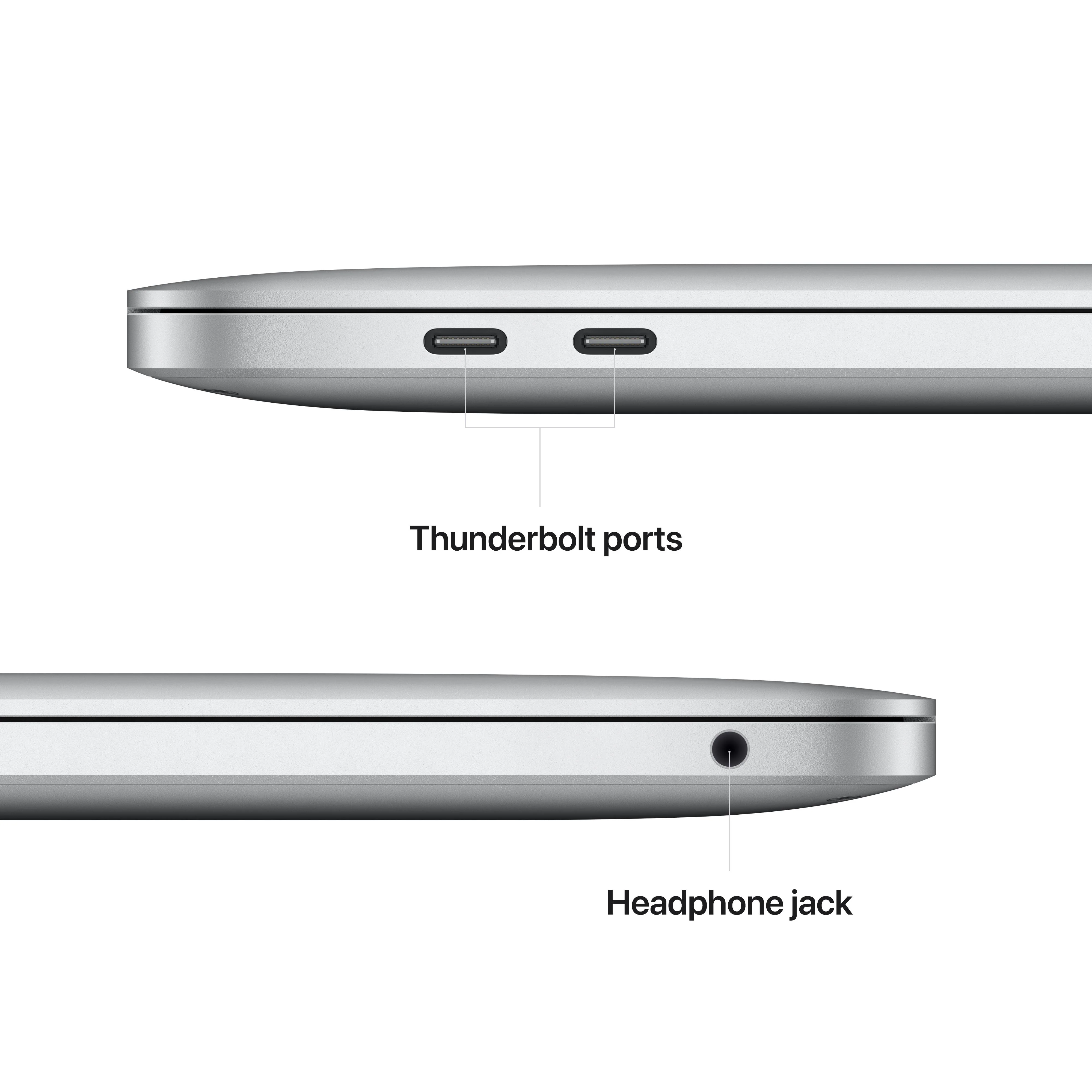 13-inch MacBook Pro: Apple M2 chip with 8?core CPU and 10?core GPU, 256GB SSD - Silver - Image 6