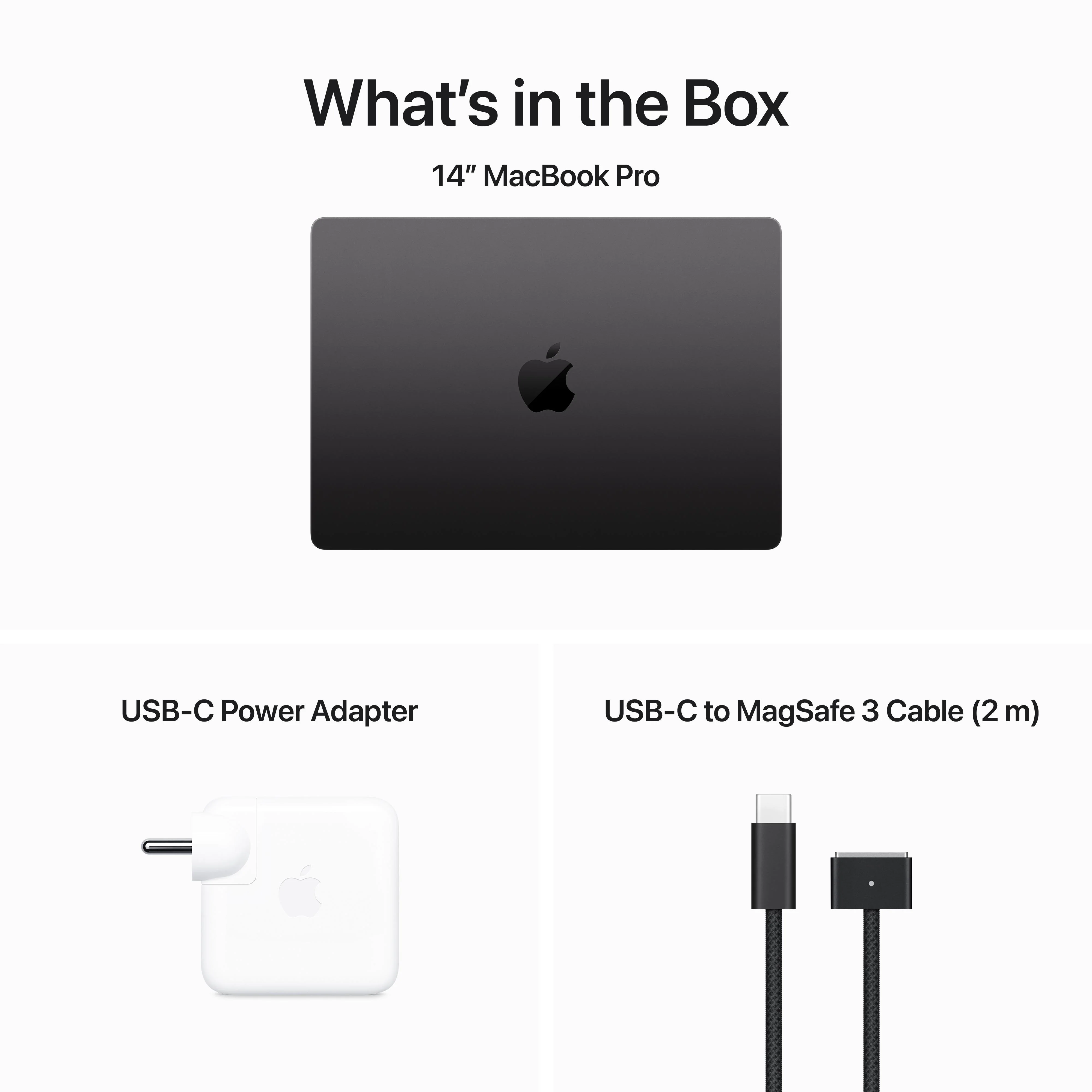 14-inch MacBook Pro: Apple M3 Pro chip with 11?core CPU and 14?core GPU, 512GB SSD - Space Black - Image 10