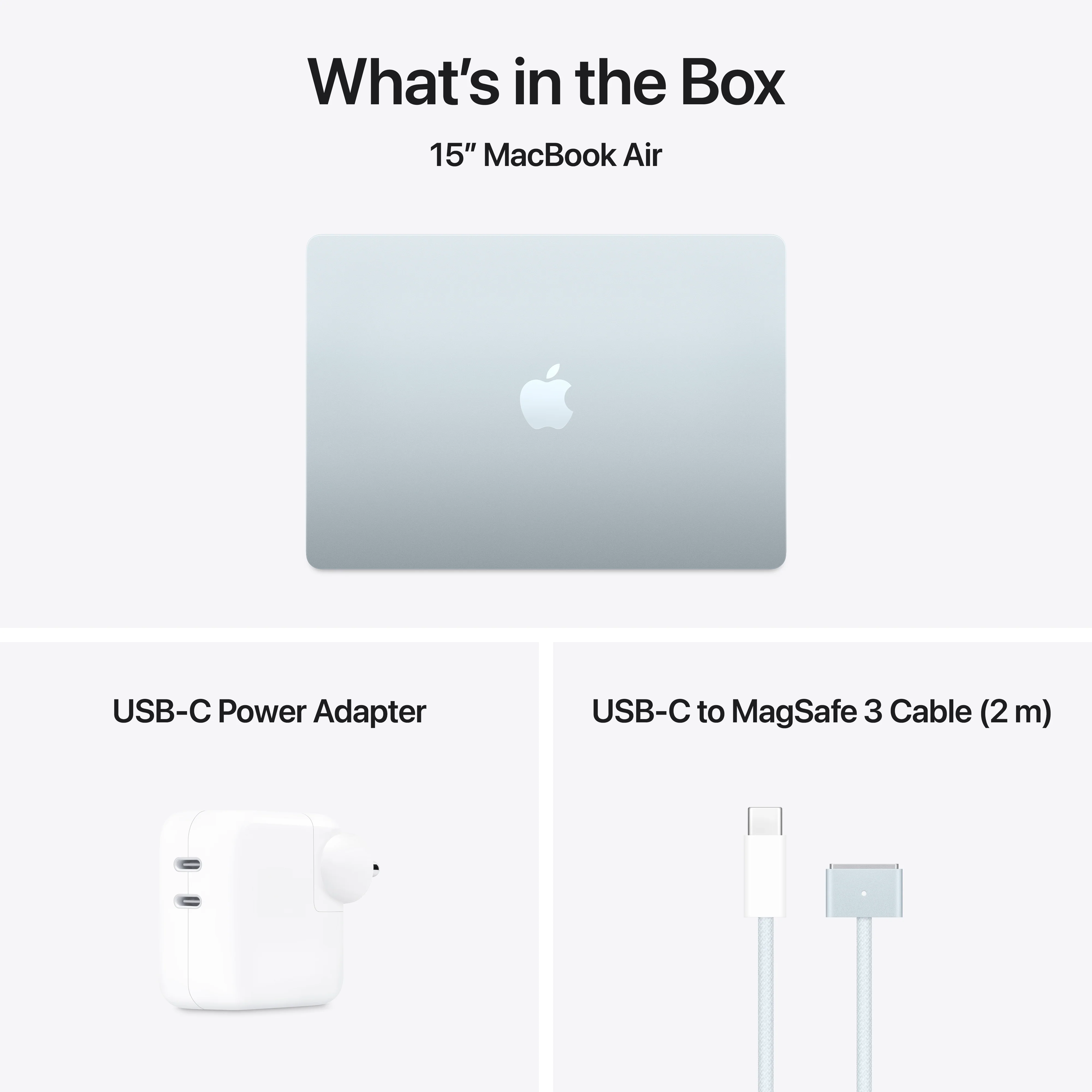 15-inch MacBook Air: Apple M4 chip with 10-core CPU and 10-core GPU, 512GB SSD - Sky Blue - Image 11