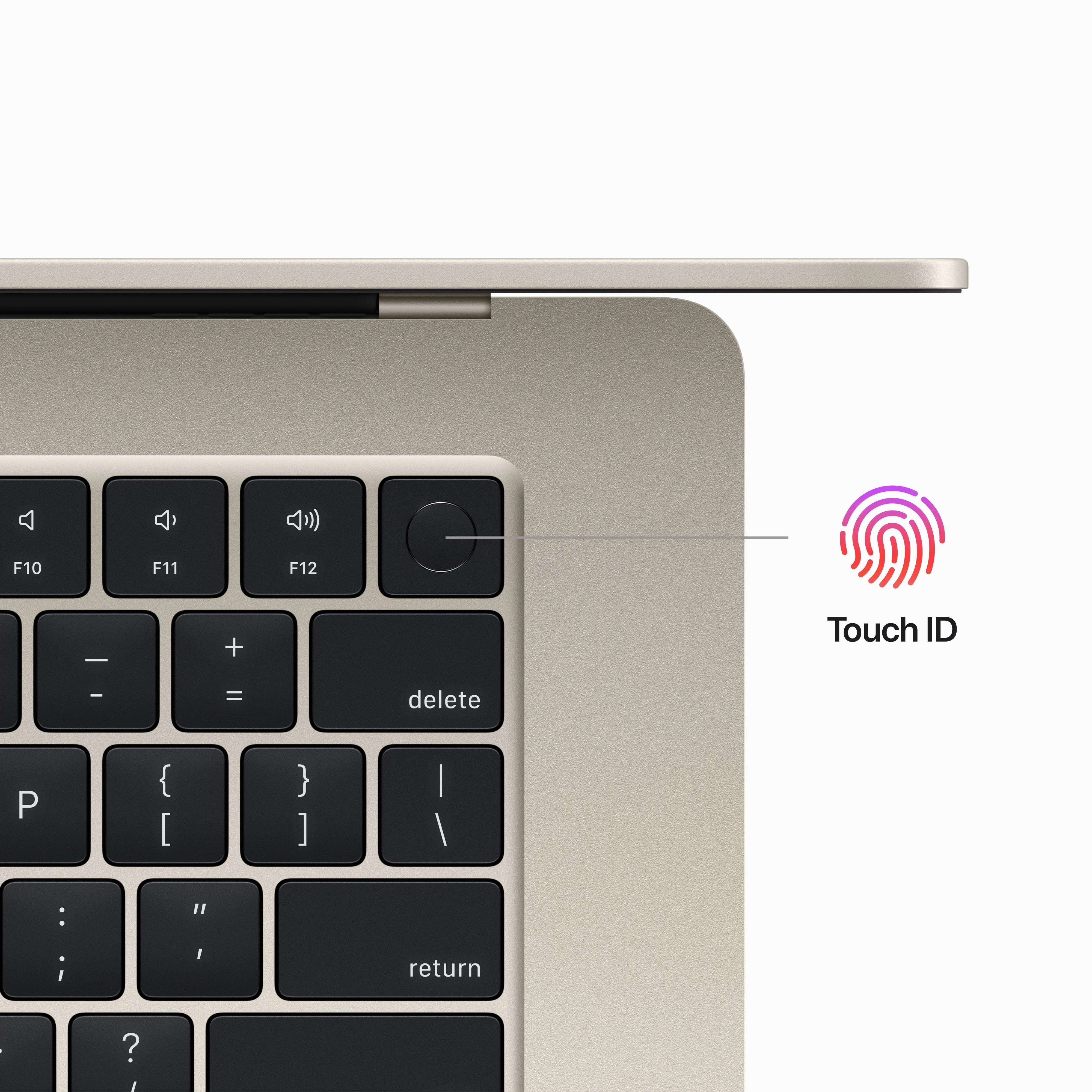 15-inch MacBook Air: Apple M2 chip with 8-core CPU and 10-core GPU, 256GB SSD - Starlight - Image 8