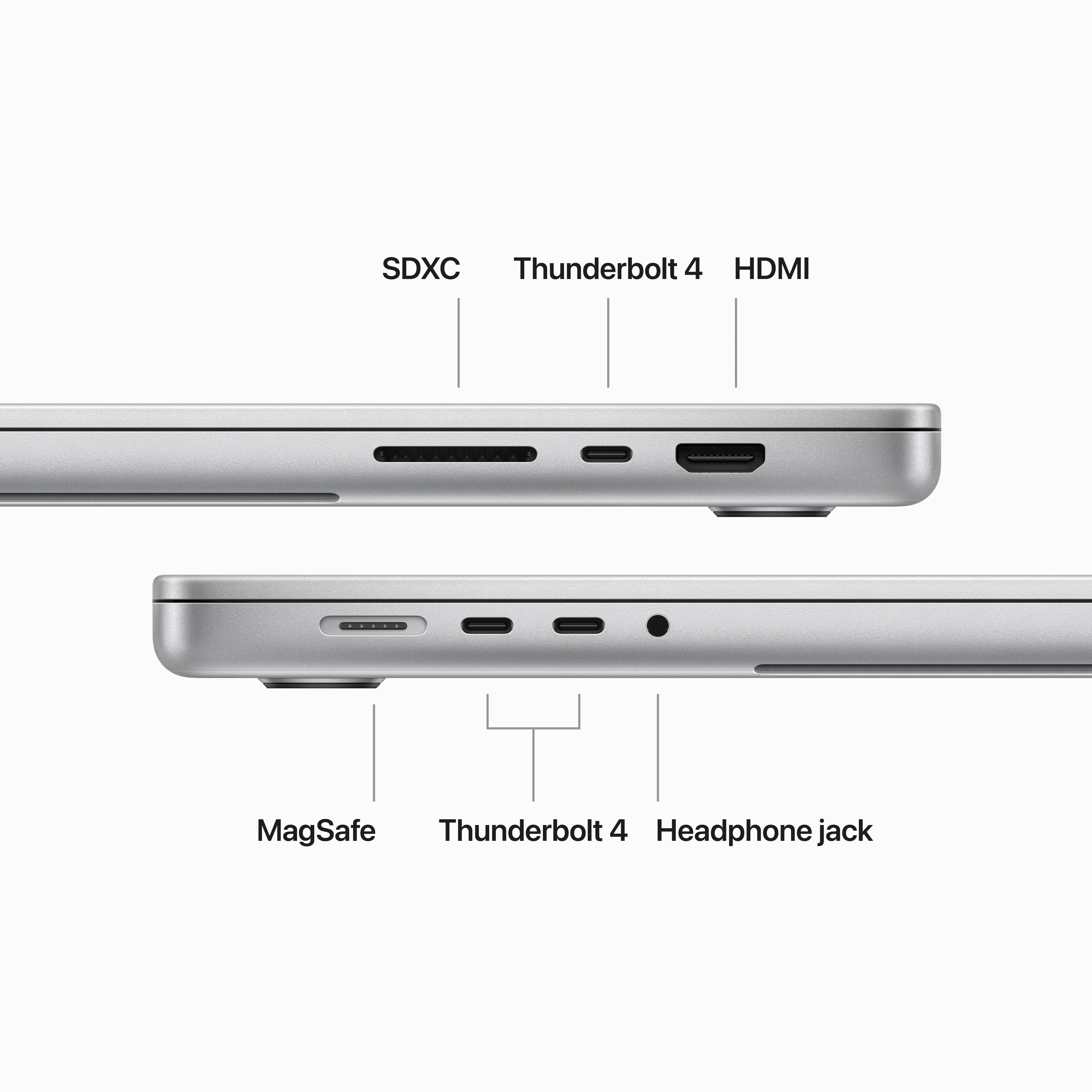 16-inch MacBook Pro: Apple M3 Max chip with 14?core CPU and 30?core GPU, 1TB SSD - Silver - Image 6