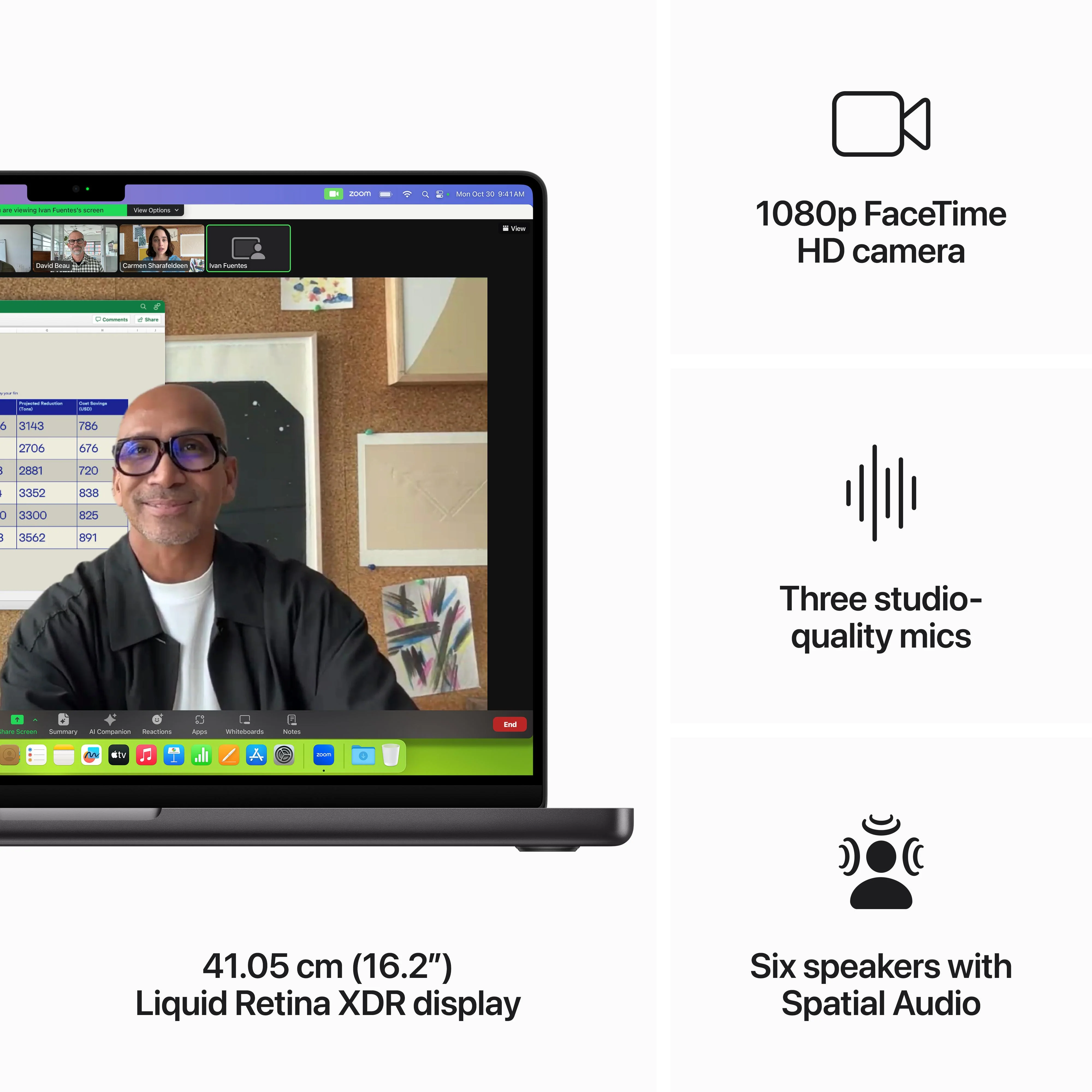 16-inch MacBook Pro: Apple M3 Pro chip with 12?core CPU and 18?core GPU, 512GB SSD - Space Black - Image 5