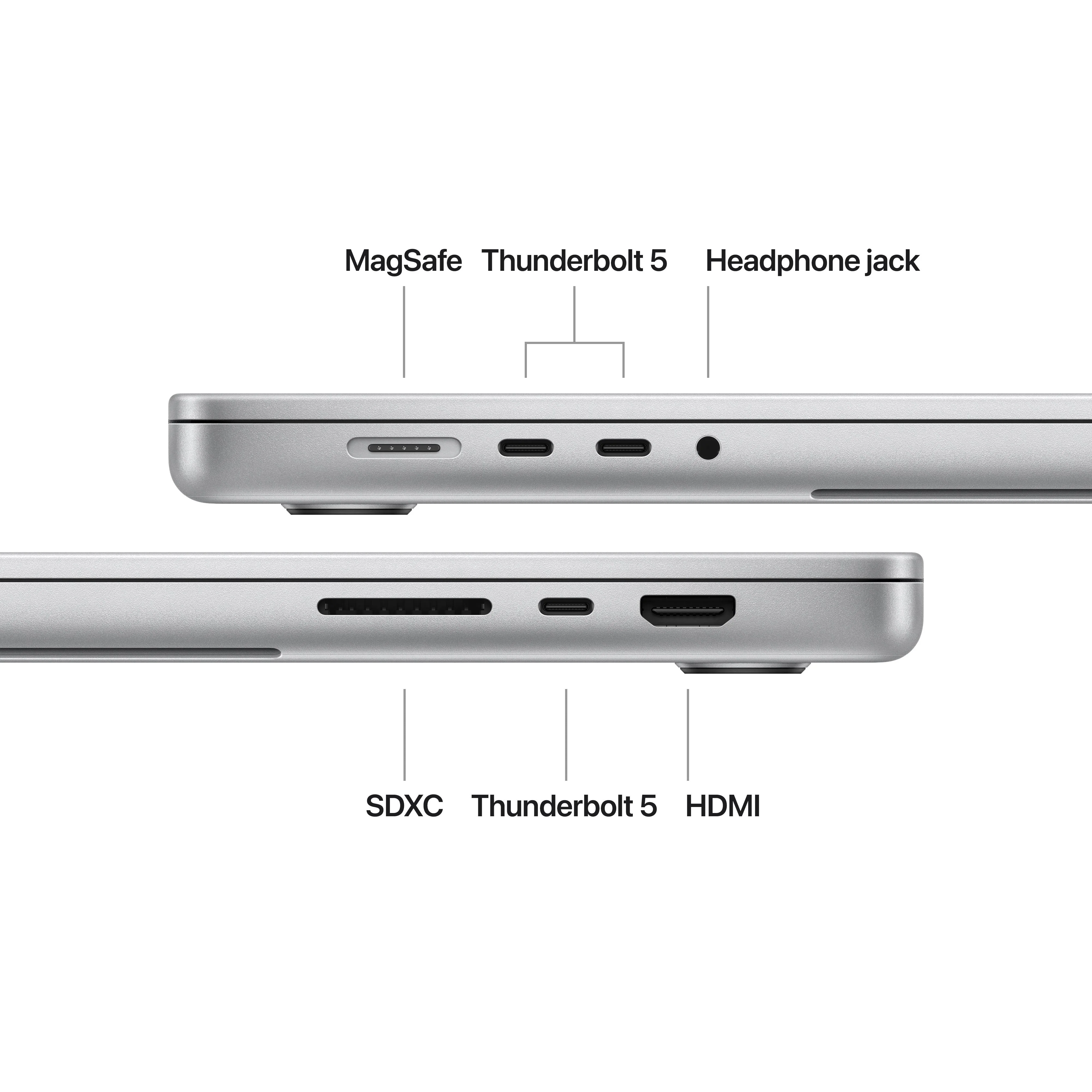 16-inch MacBook Pro: Apple M4 Max chip with 14?core CPU and 32?core GPU, 1TB SSD - Silver - Image 7