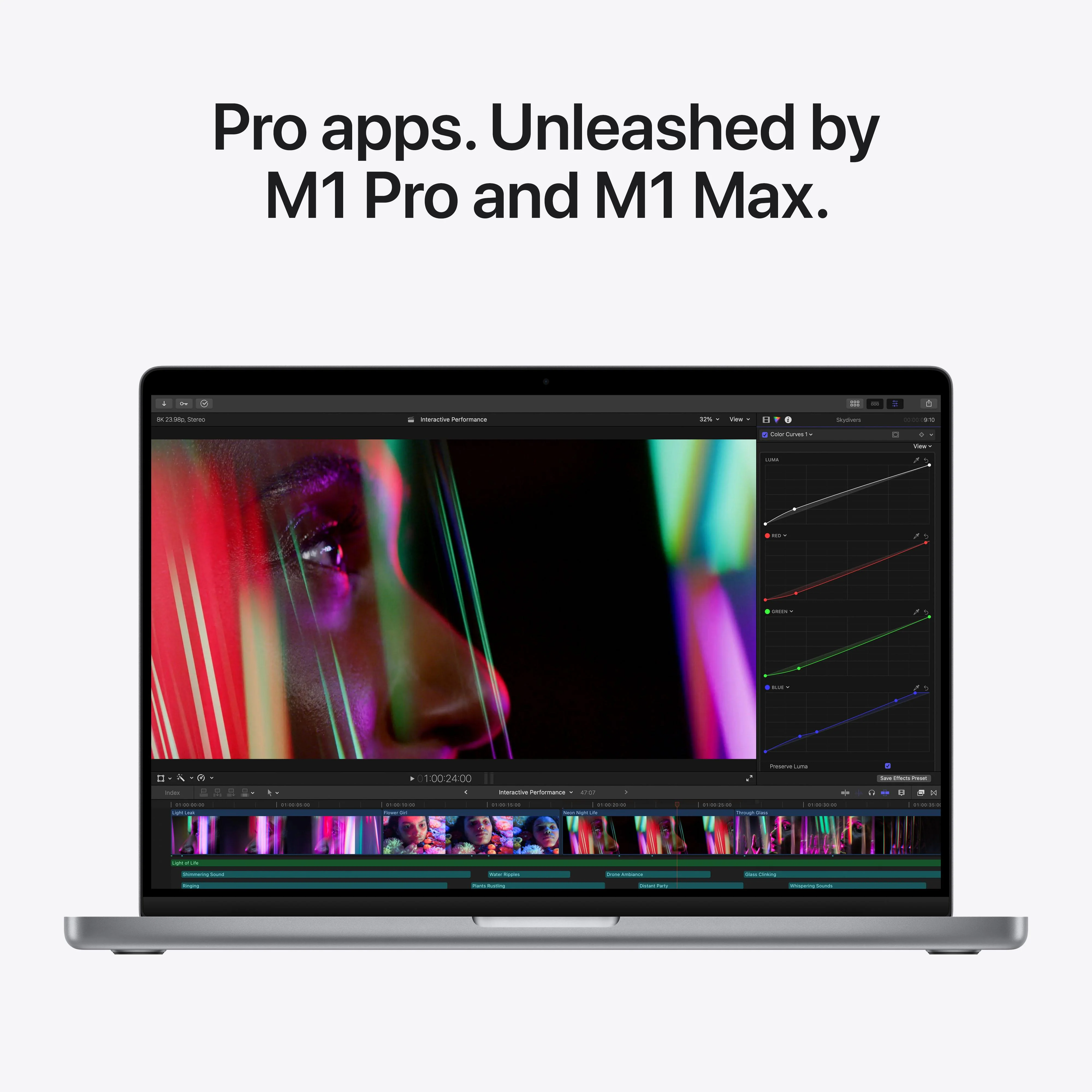 16-inch MacBook Pro: Apple M1 Max chip with 10?core CPU and 32?core GPU, 1TB SSD - Space Grey - Image 6