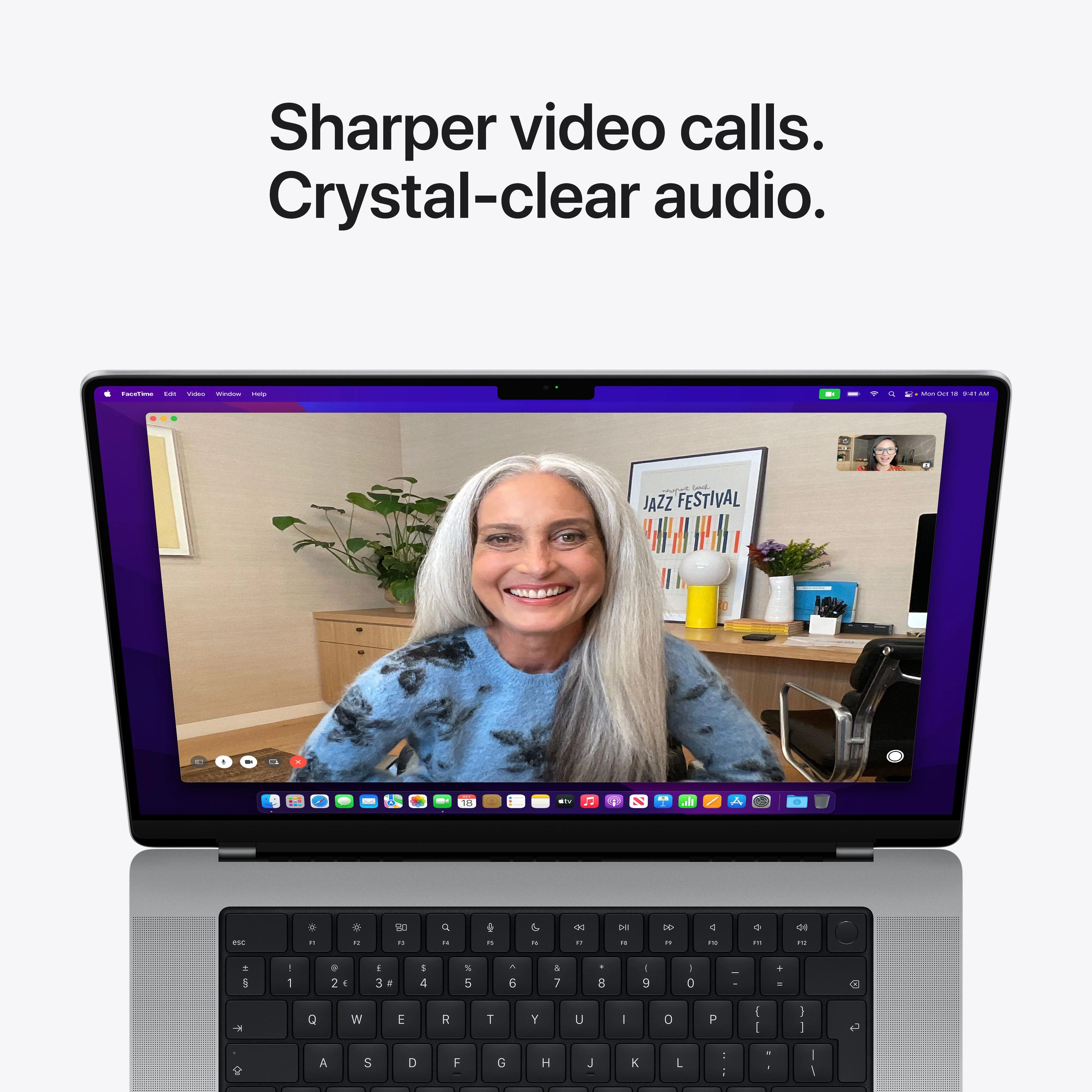 16-inch MacBook Pro: Apple M1 Max chip with 10?core CPU and 32?core GPU, 1TB SSD - Silver - Image 9