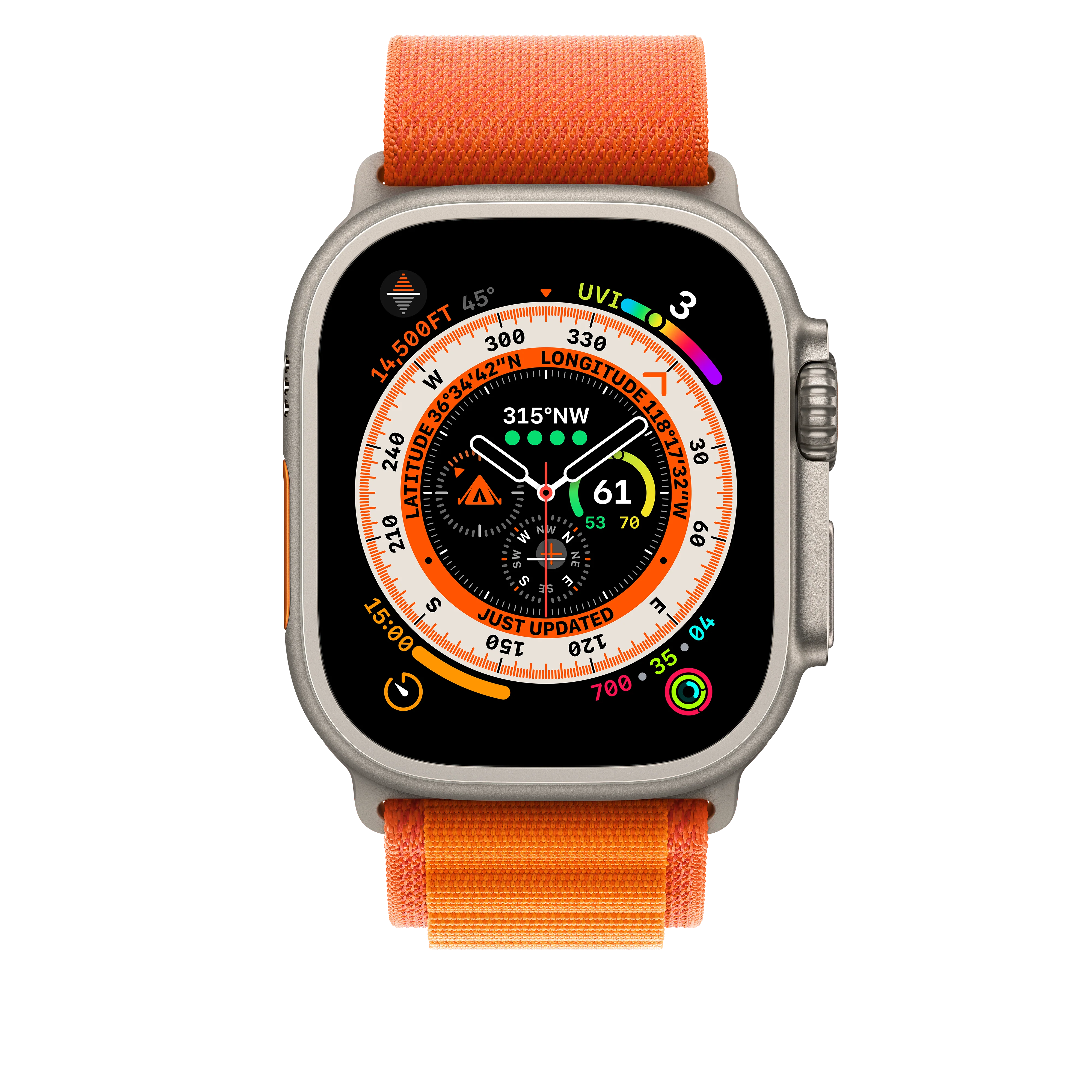 49mm Orange Alpine Loop -Medium - Image 3