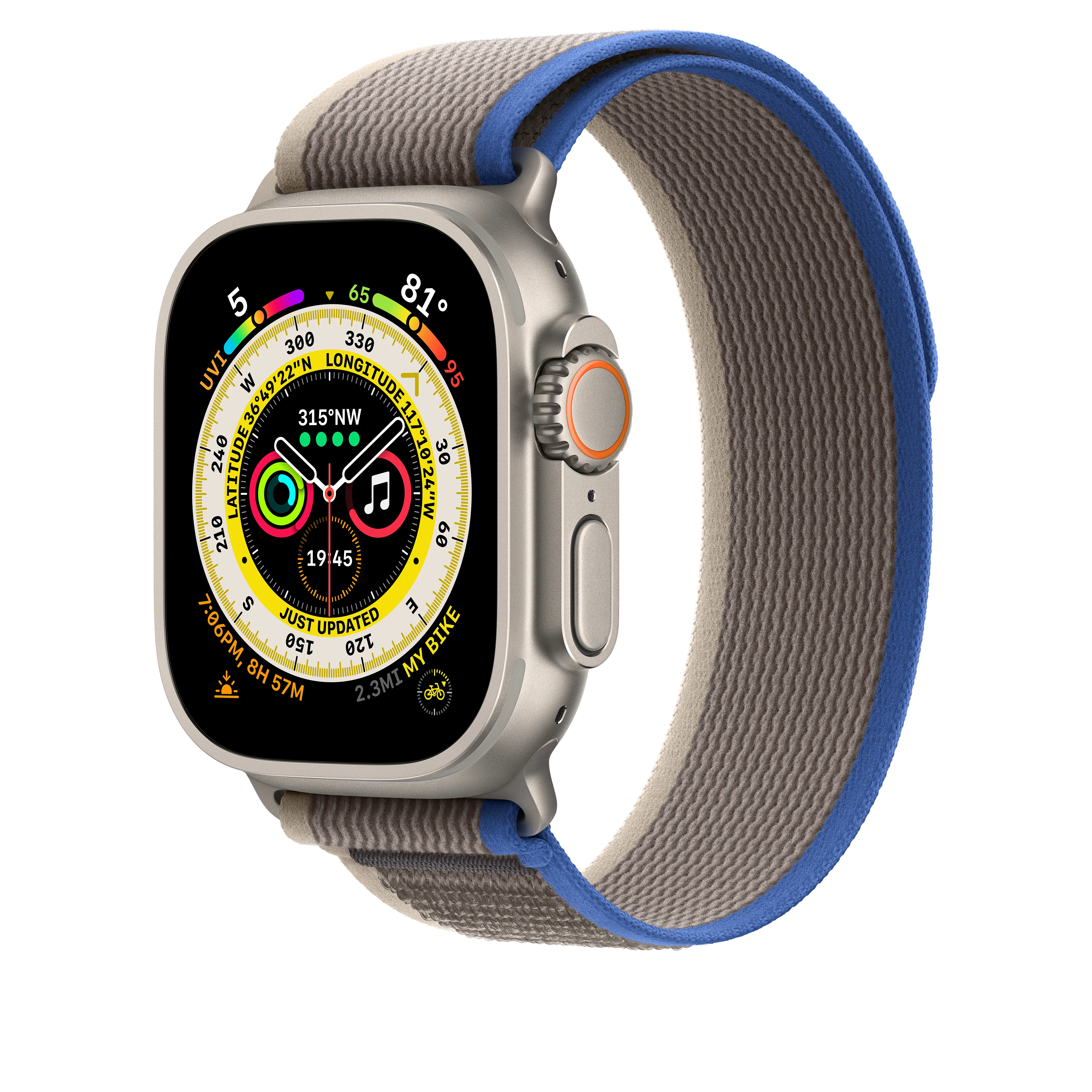 49mm Blue/Grey Trail Loop -S/M - Image 2