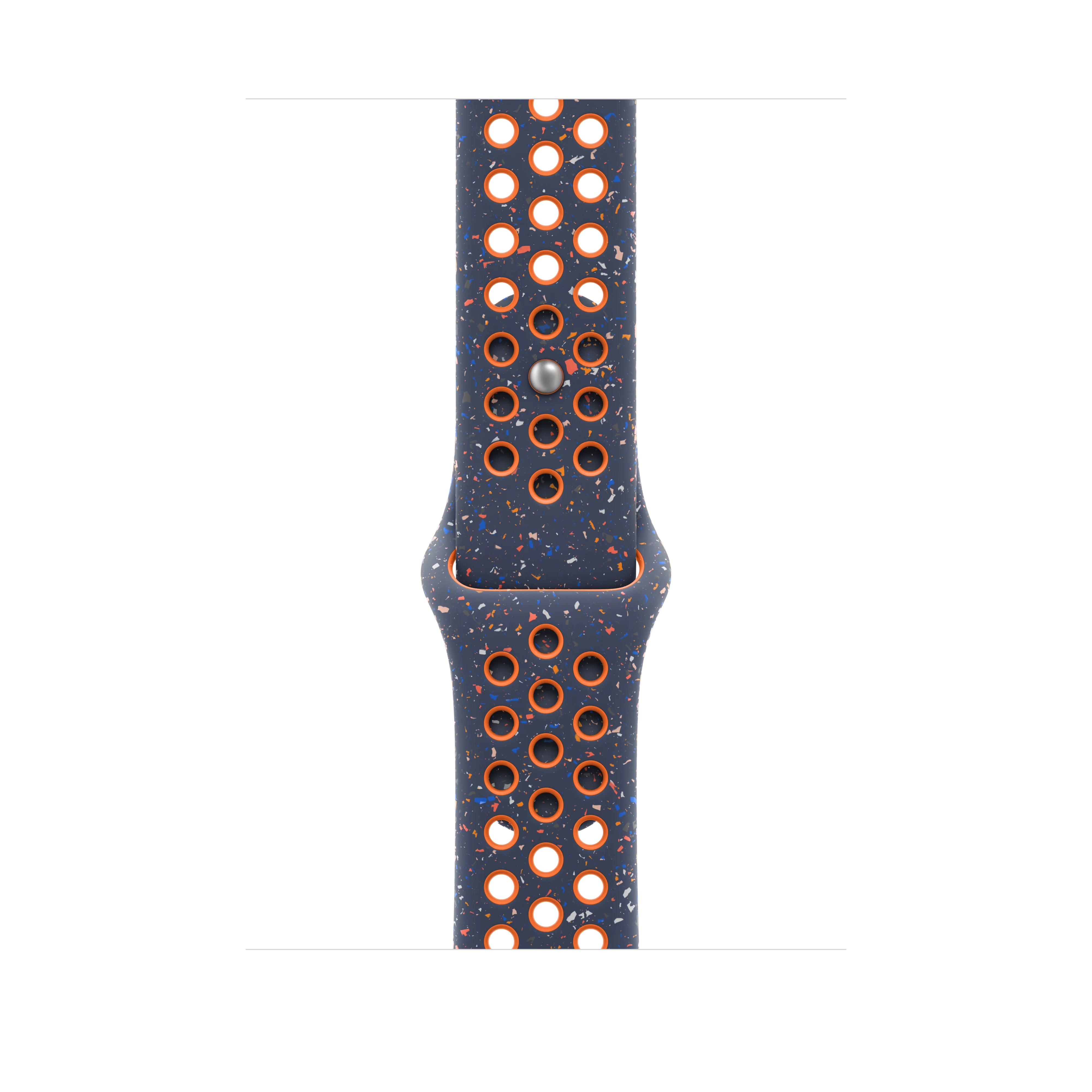 46mm Blue Flame Nike Sport Band - S/M