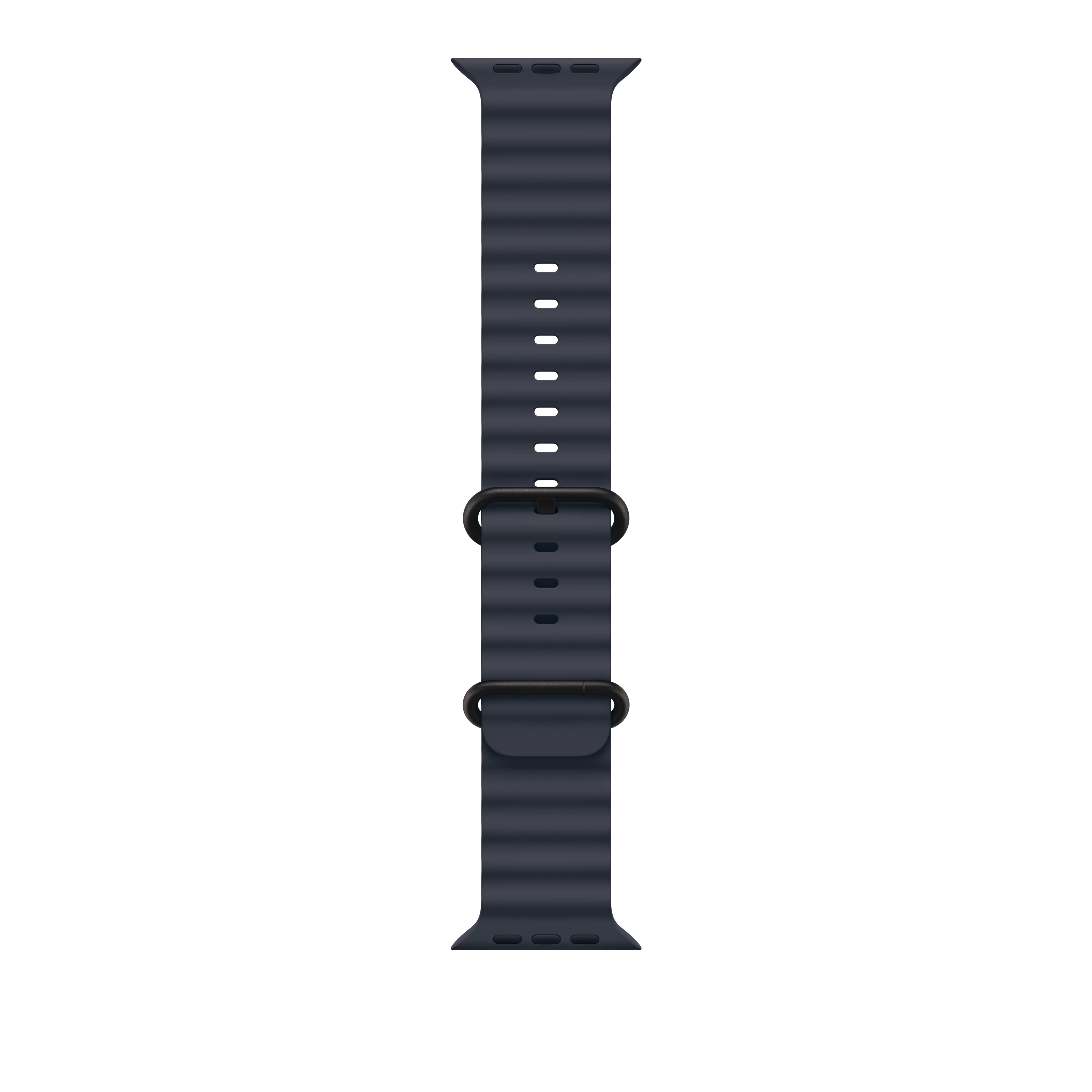 49mm Navy Ocean Band - Black Titanium Finish