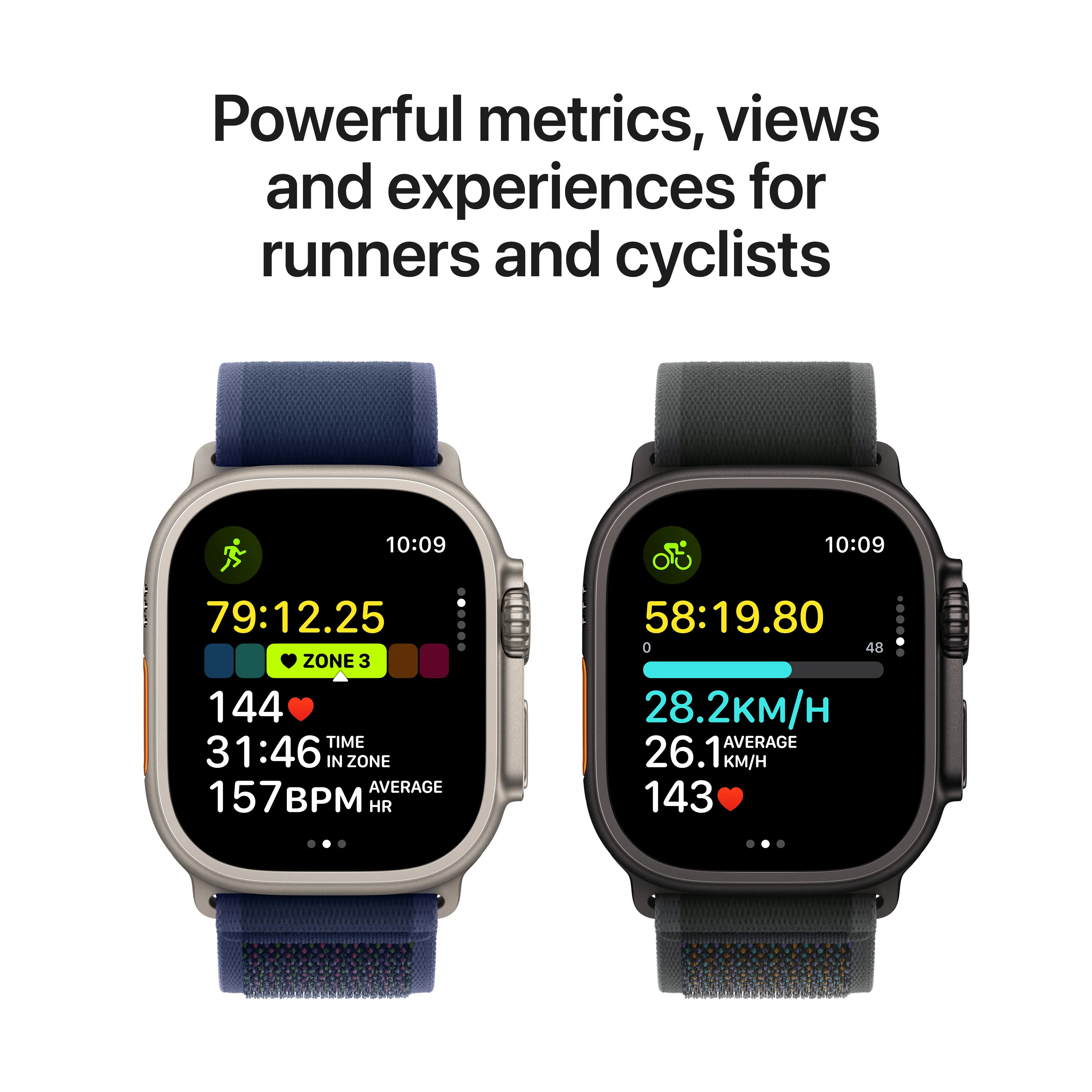 Apple Watch Ultra 2 GPS + Cellular 49mm Black Titanium Case with Black Trail Loop - M/L - Image 4