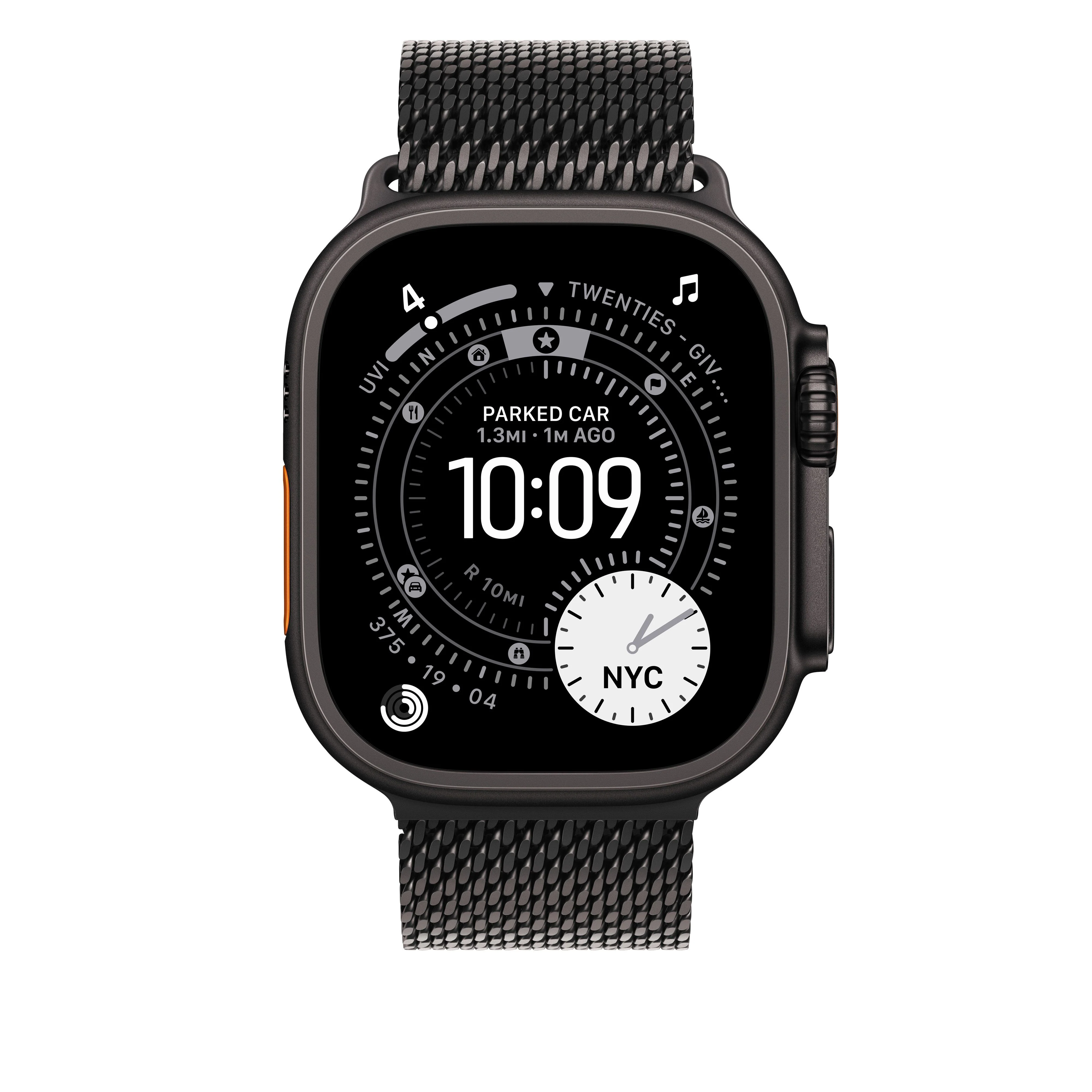 49mm Black Titanium Milanese Loop - Small - Image 3