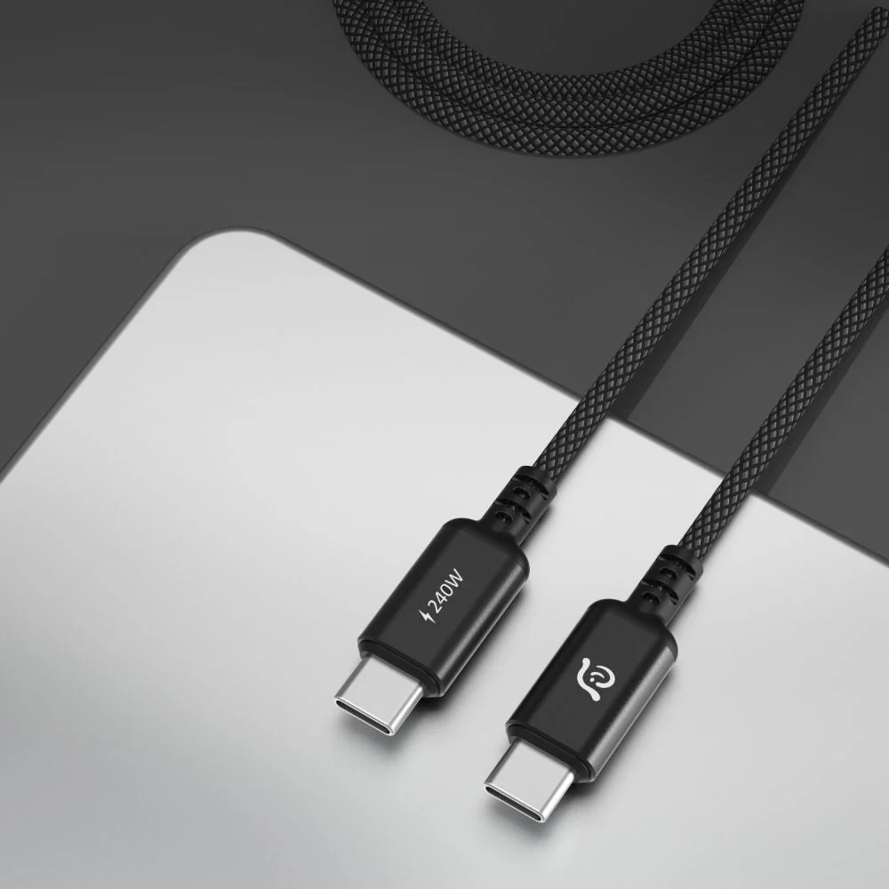 ADAM Elements Casa P120 - USB-C to USB-C 240W Charging Cable 120 cm - Image 8