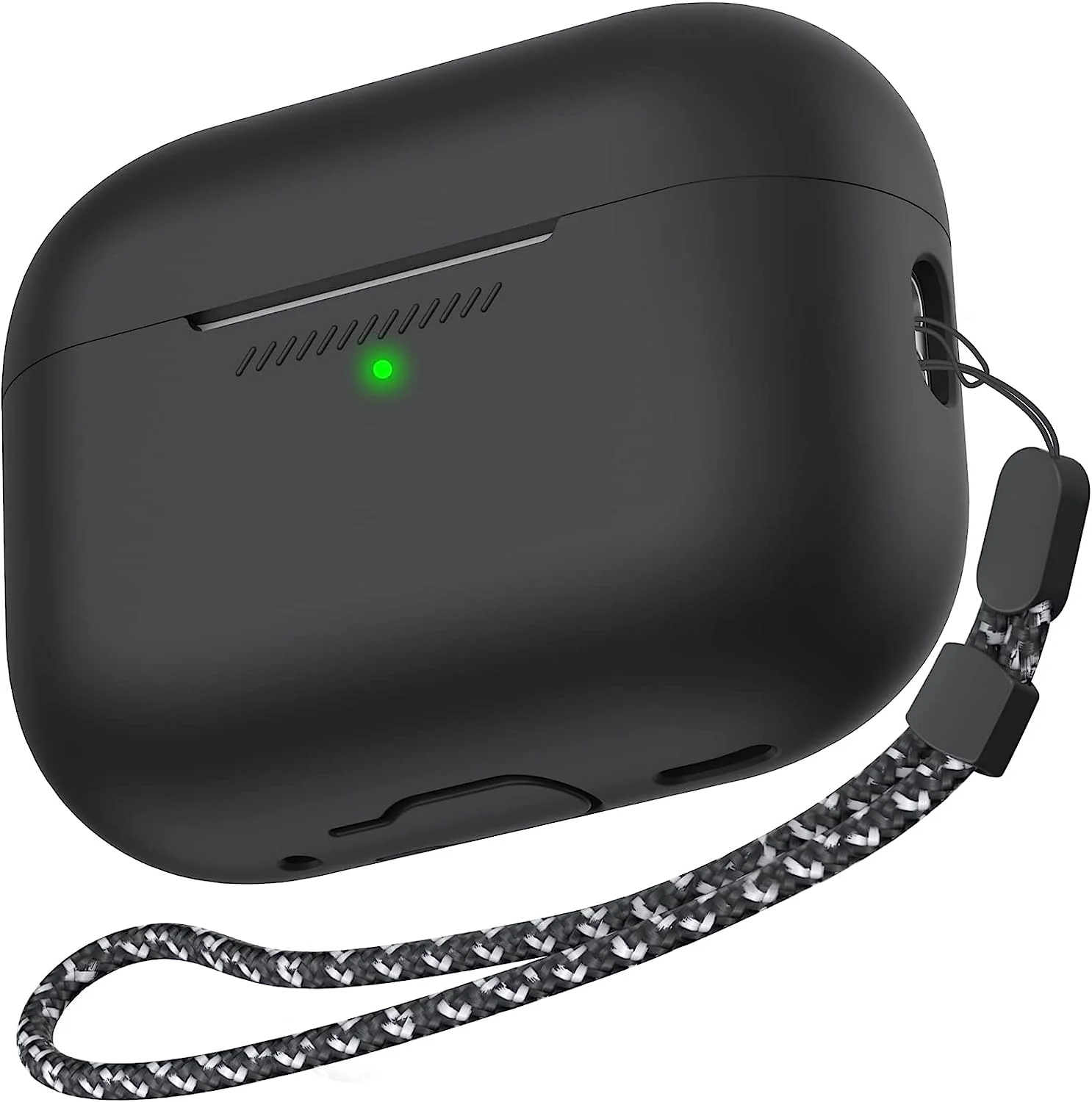 Aha Premium Silicone Case For Airpods Pro 2 - Black