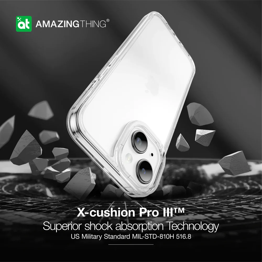 AmazingThing Minimal Drop Proof Case for iPhone 14 - Clear - Image 5