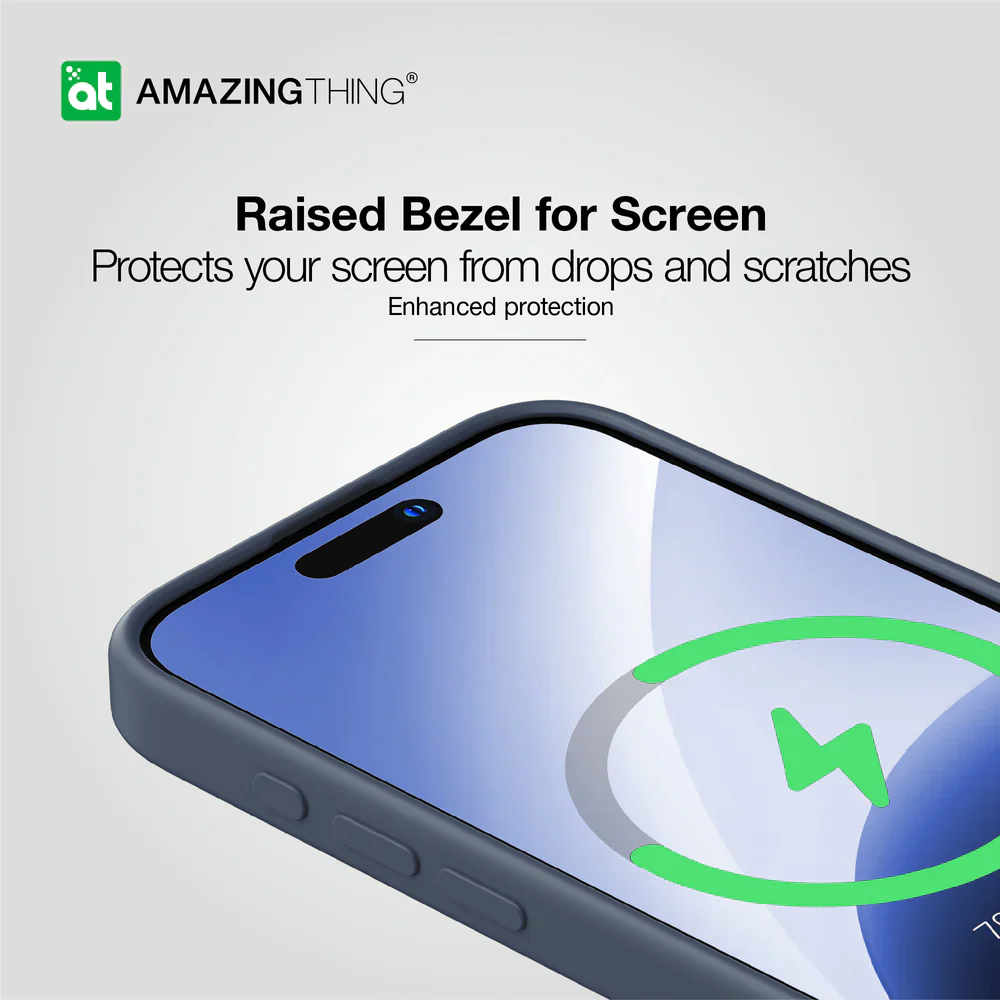 AmazingThing Smoothie Magnetic Case for iPhone 15 Pro Max - Blue - Image 10