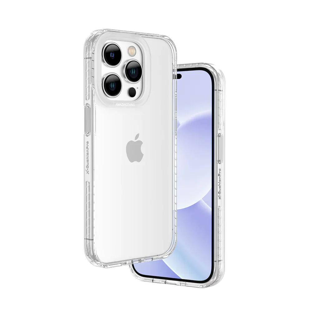 AmazingThing Titan Pro Drop-proof Case for iPhone 14 Pro Max - Clear - Image 13