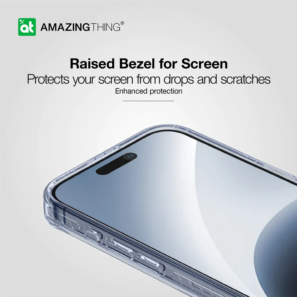AmazingThing Titan Pro Holder Drop-proof Case for iPhone 15 Pro - Blue - Image 5