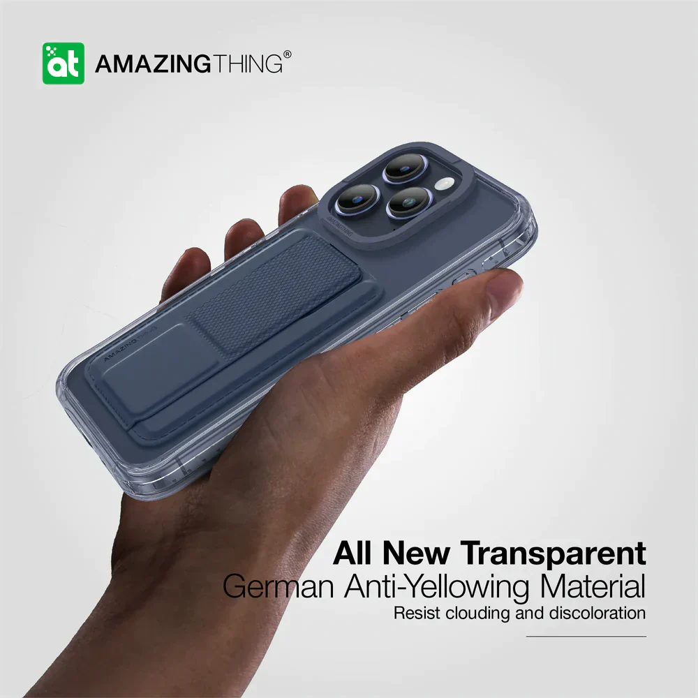 AmazingThing Titan Wallet Set for iPhone 15 Pro Max - Blue - Image 10