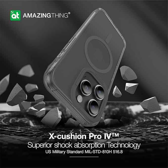 AmazingThings Titan Pro Magnetic Case for iPhone 15 Pro - Black - Image 5