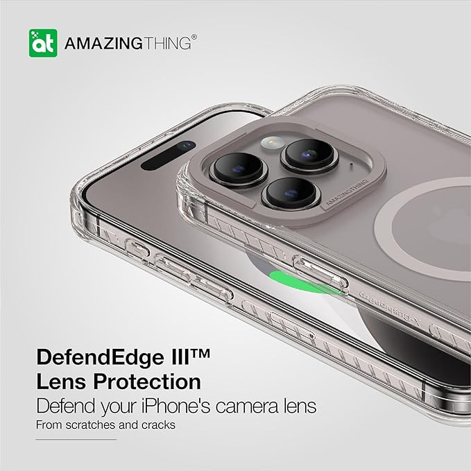 AmazingThings Titan Pro Magnetic Case for iPhone 15 Pro Max - Grey - Image 4
