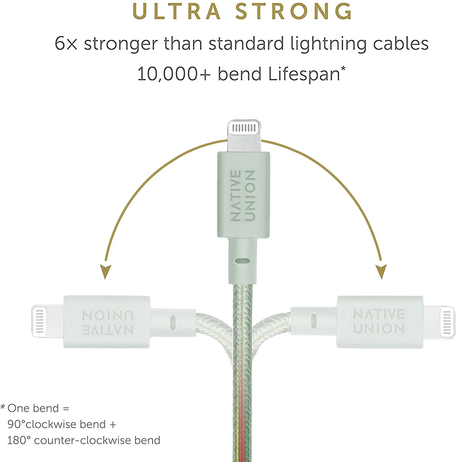 BELT CABLE-KV-C-LIGHTNING-SAGE(1.2M) - Image 3