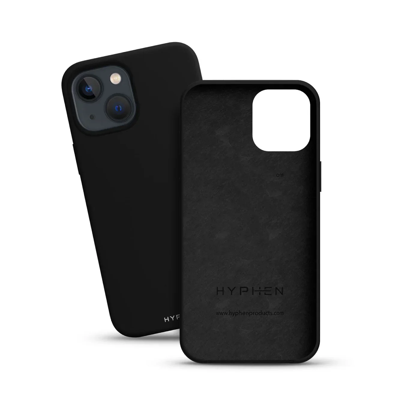 HYPHEN TINT Silicone Magsafe Case for iPhone 14 - Black - Image 4