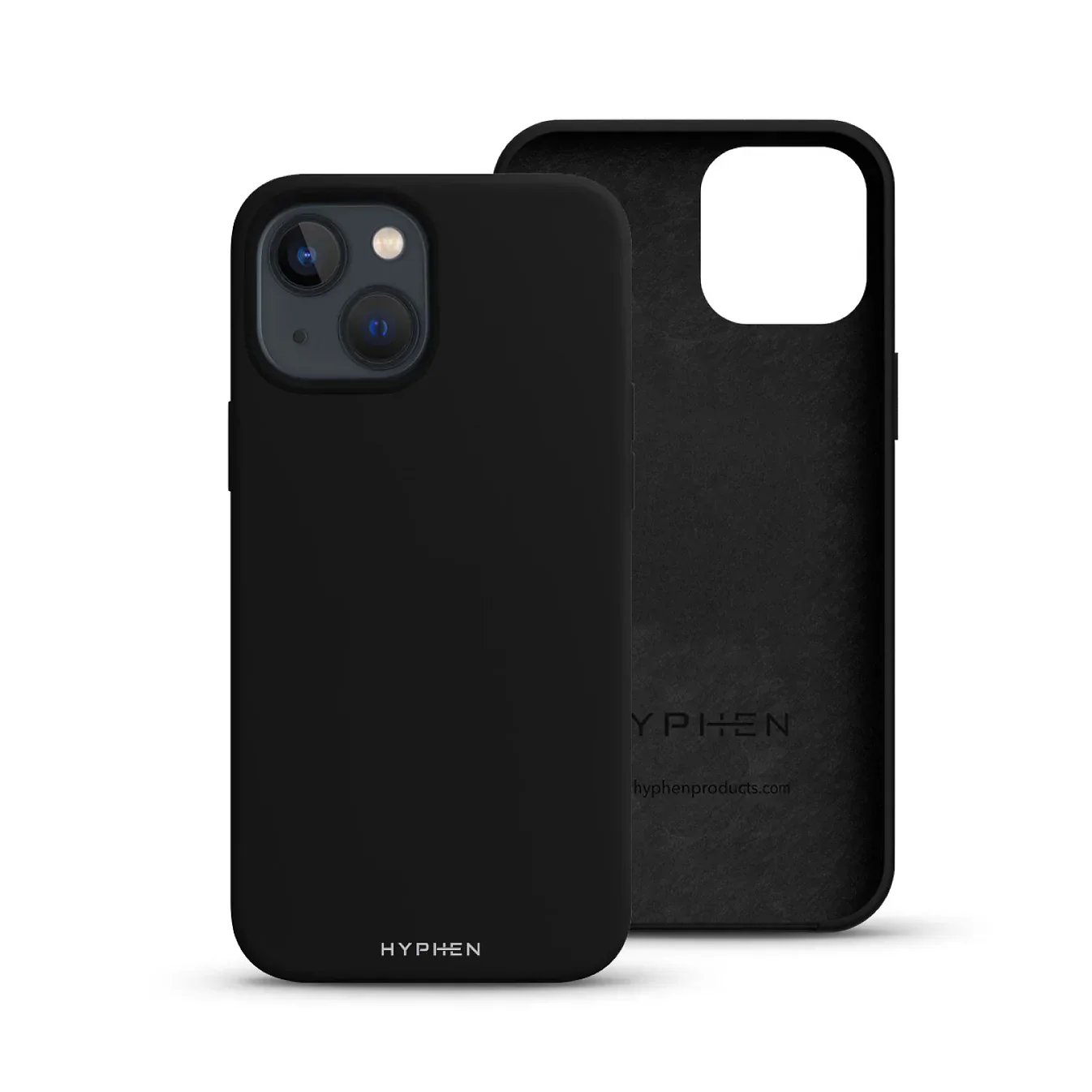 HYPHEN TINT Silicone Magsafe Case for iPhone 14 - Black - Image 6