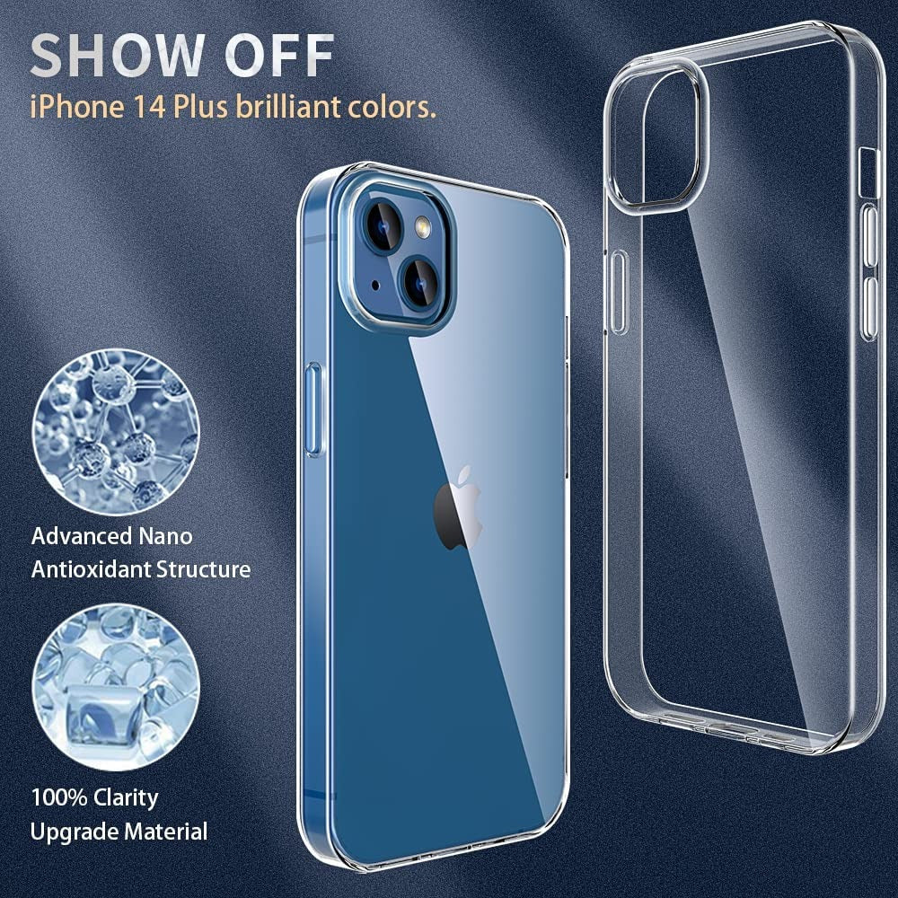 eller sante® CLEAR Protective case for iPhone 14Plus - Clear(8905129028626) - Image 4