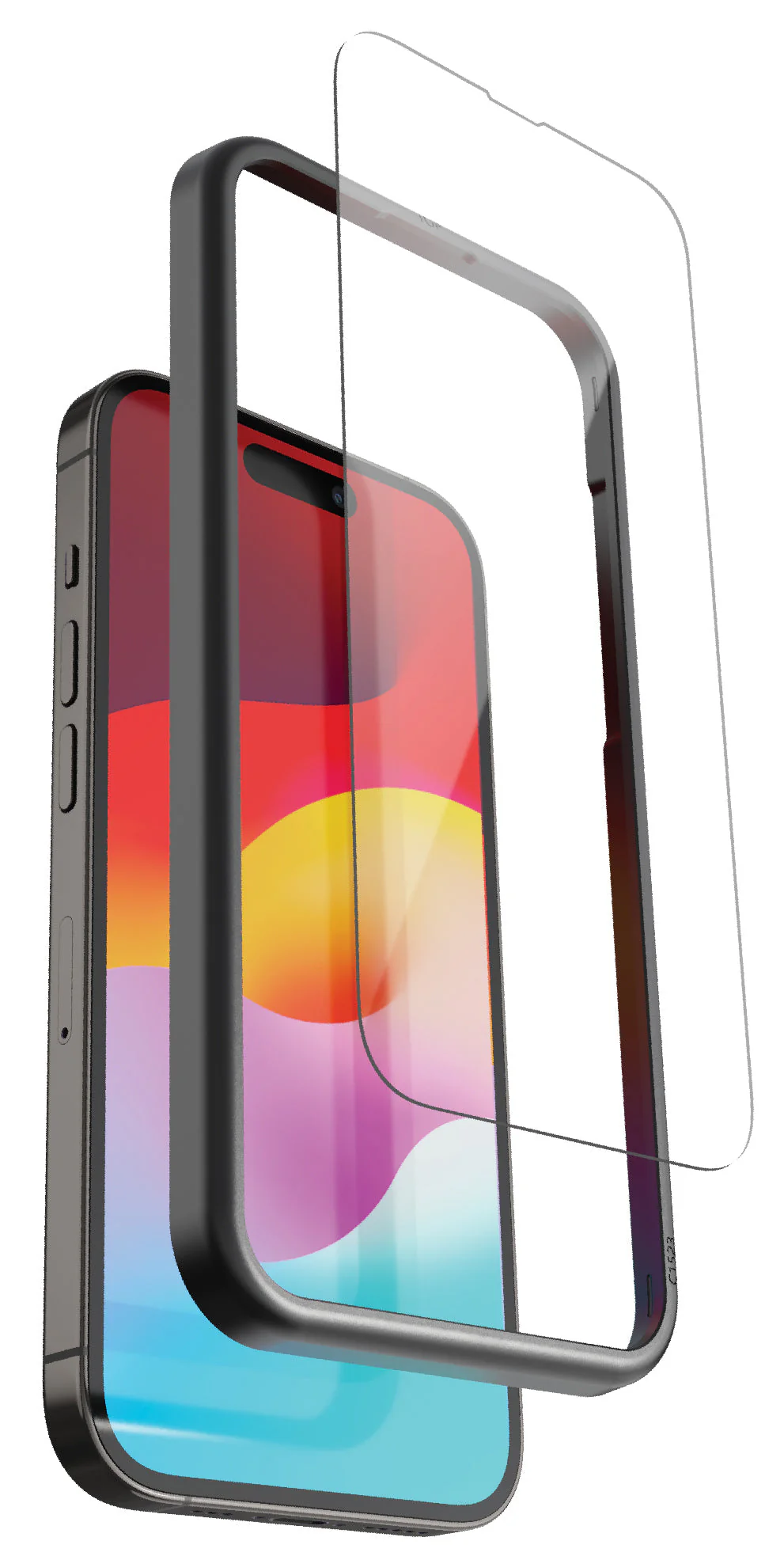 eller sante® Tempered Glass + Case Combo Kit for iPhone 14 - Clear1(8905129024581) - Image 7