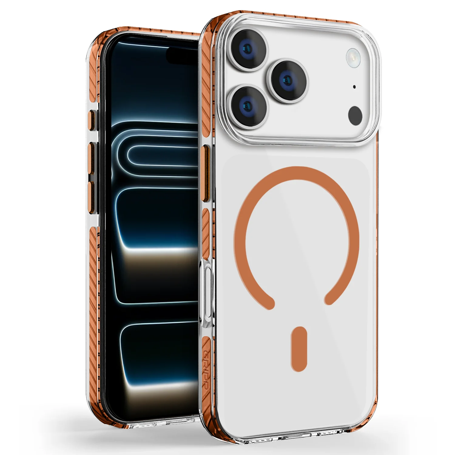 Gripp COMBAT MAGSAFE Case for Apple iPhone 17 Pro (6.3") - Vivid Orange