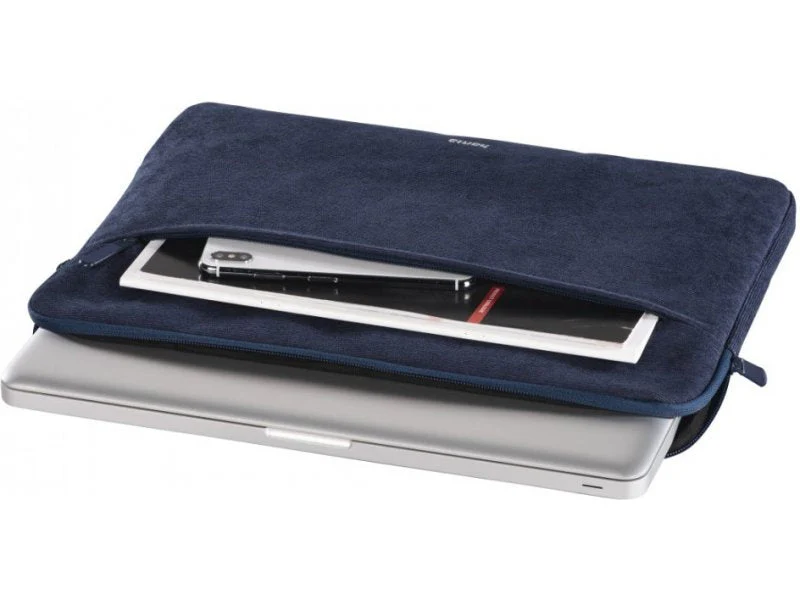 HAMA Cali LaptopSleeve 34&36cm 13&14inch-DarkBlu - Image 2