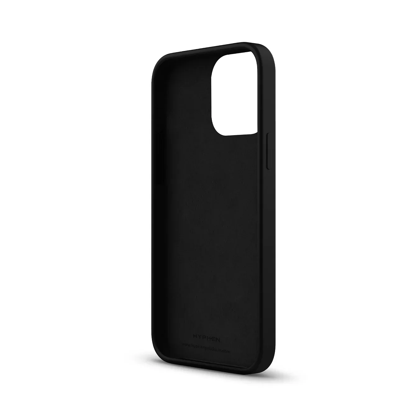 HYPHEN TINT Silicone MagSafe Case iPhone 15 Pro Black - Image 2
