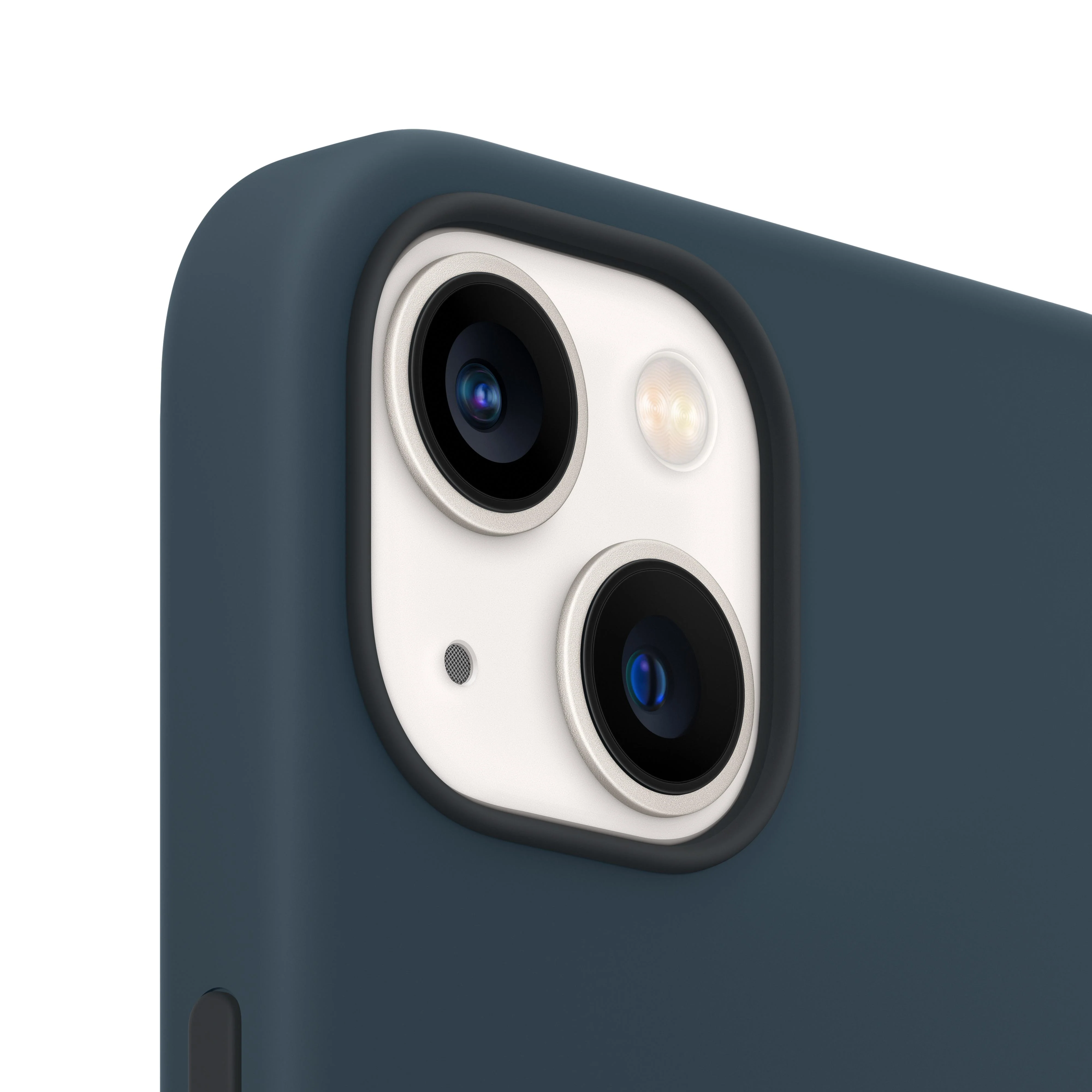 iPhone 13 Silicone Case with MagSafe-Abyss Blue - Image 3