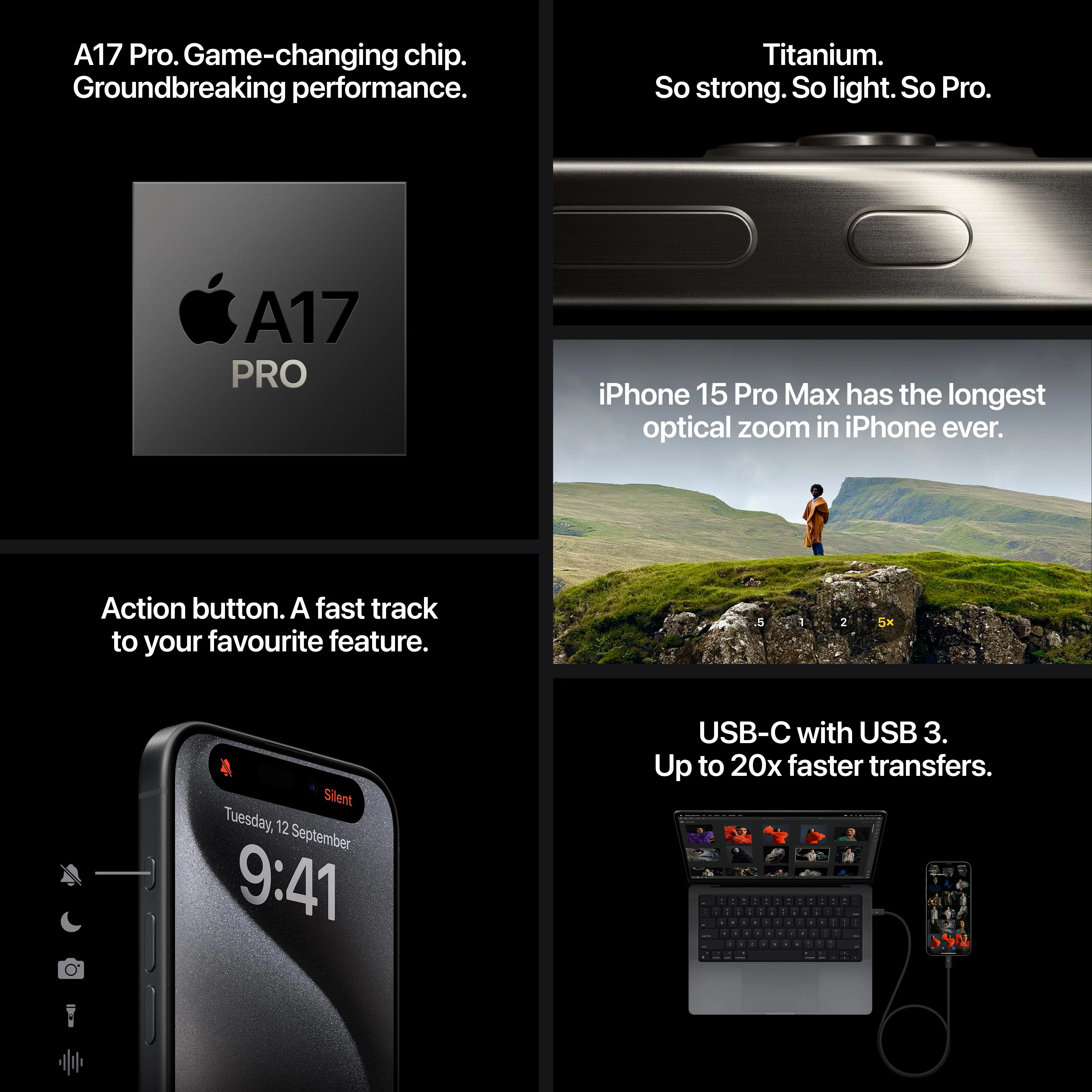iPhone 15 Pro 512GB White Titanium - Image 8