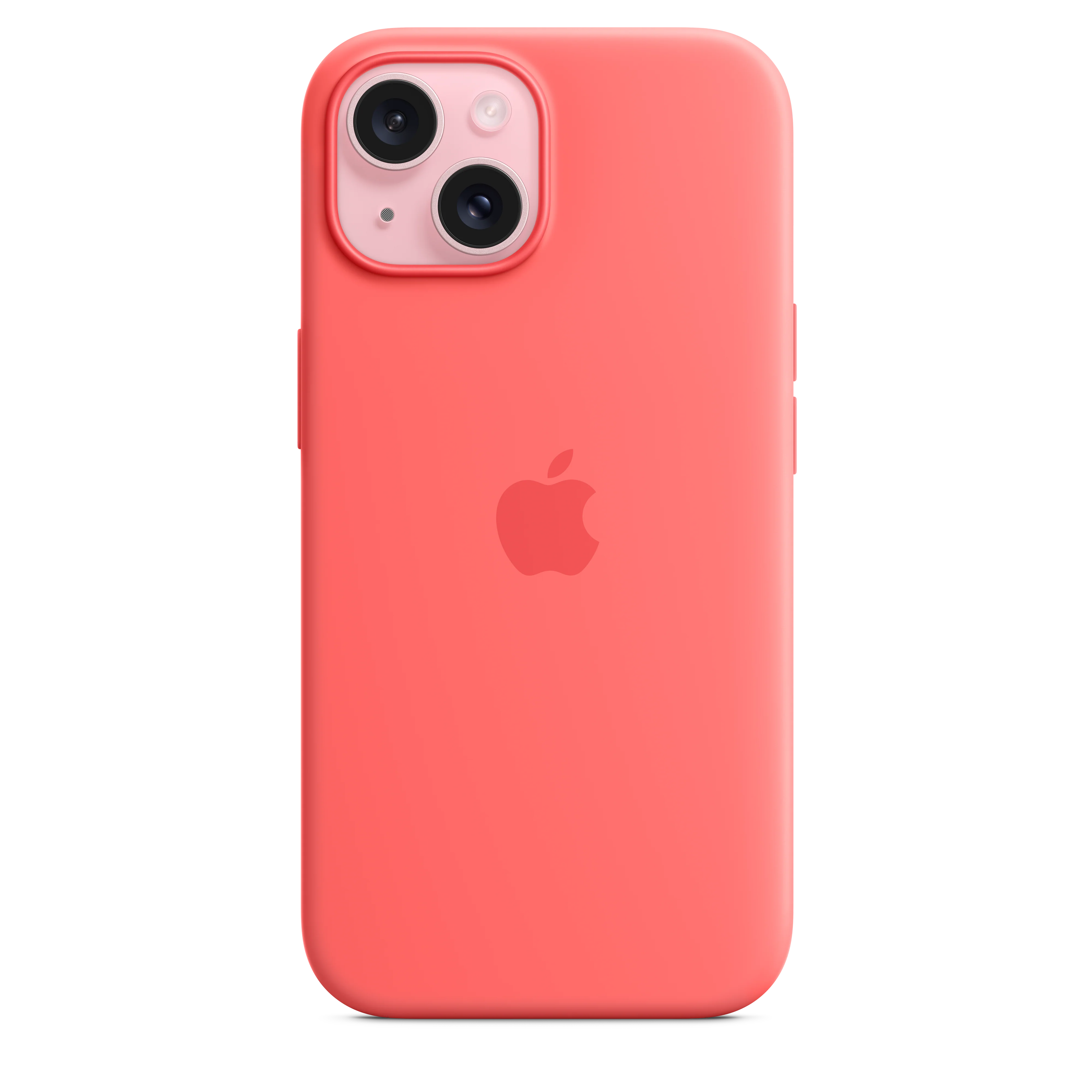 iPhone 15 Silicone Case with MagSafe - Guava - Image 2
