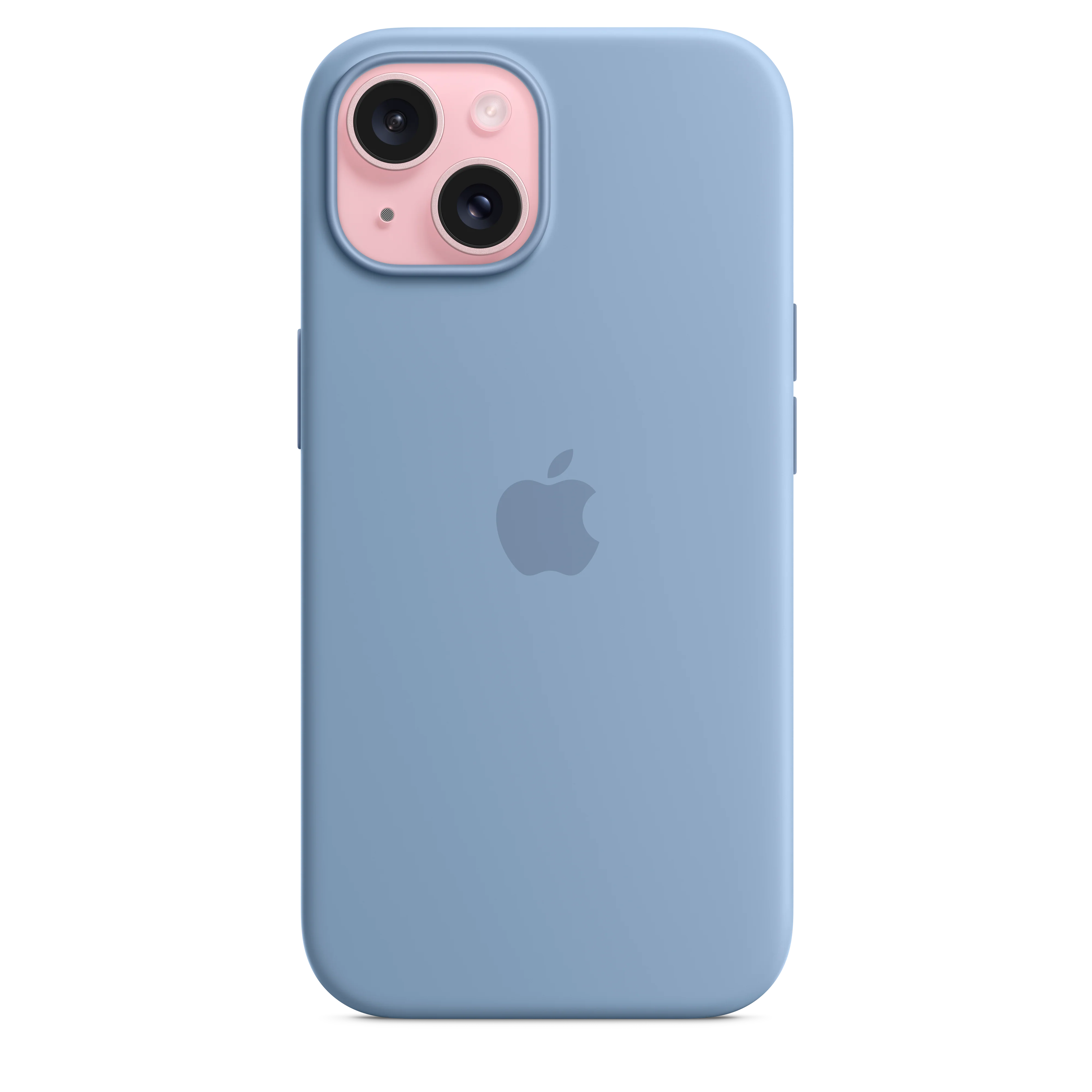 iPhone 15 Silicone Case with MagSafe - Winter Blue - Image 2