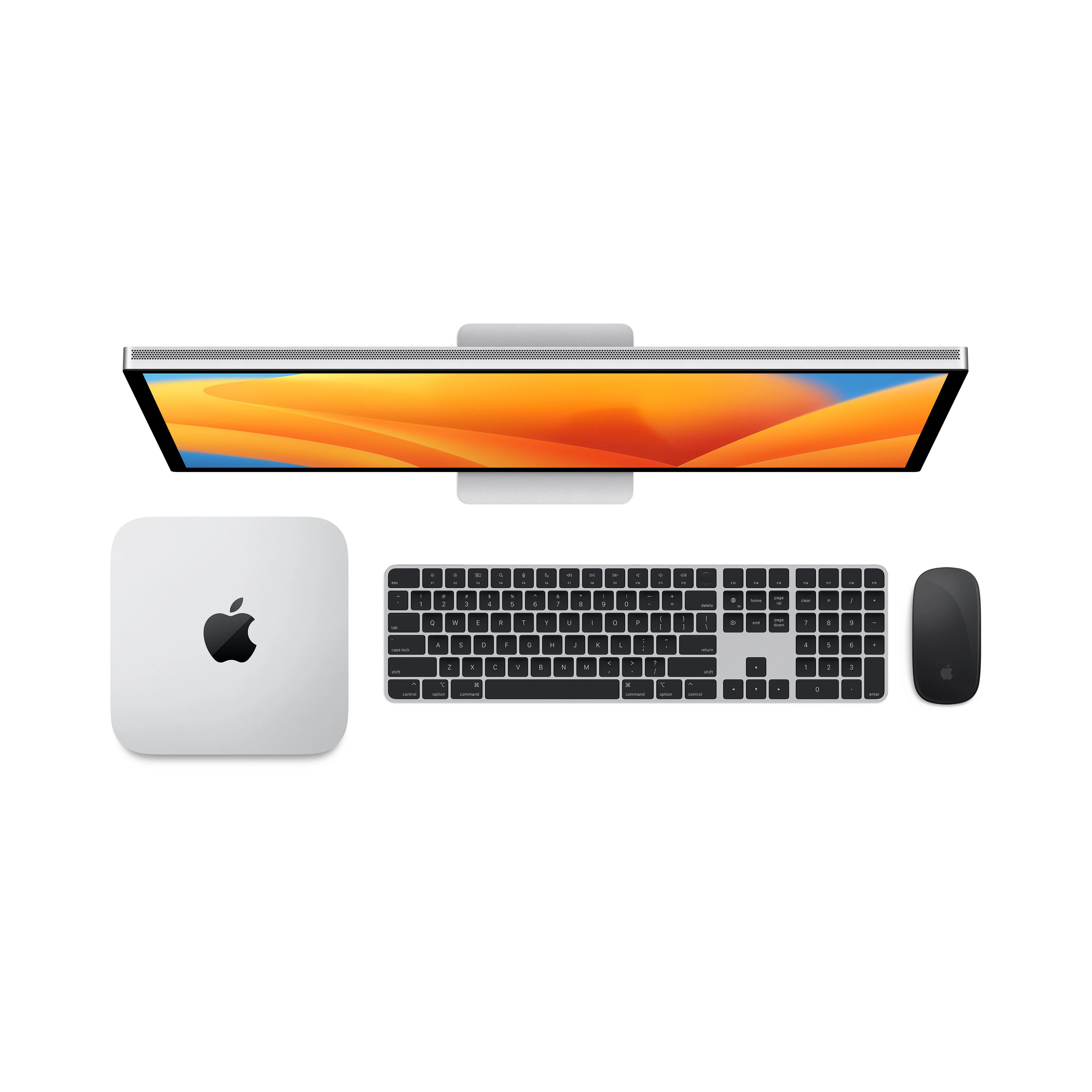 Mac mini: Apple M2 chip with 8? core CPU and 10? core GPU, 512GB SSD - Silver - Image 6