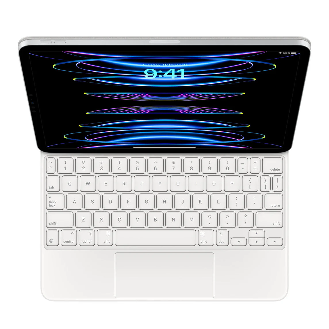 Magic Keyboard for iPad Pro 11-inch (4th generation) and iPad Air (5th generation) - US English - White