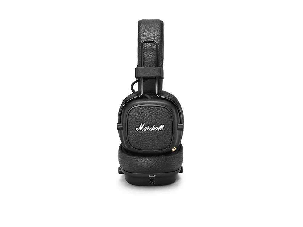 Marshall Major III Wireless Bluetooth On-Ear Headphone with Mic - Black - Image 5