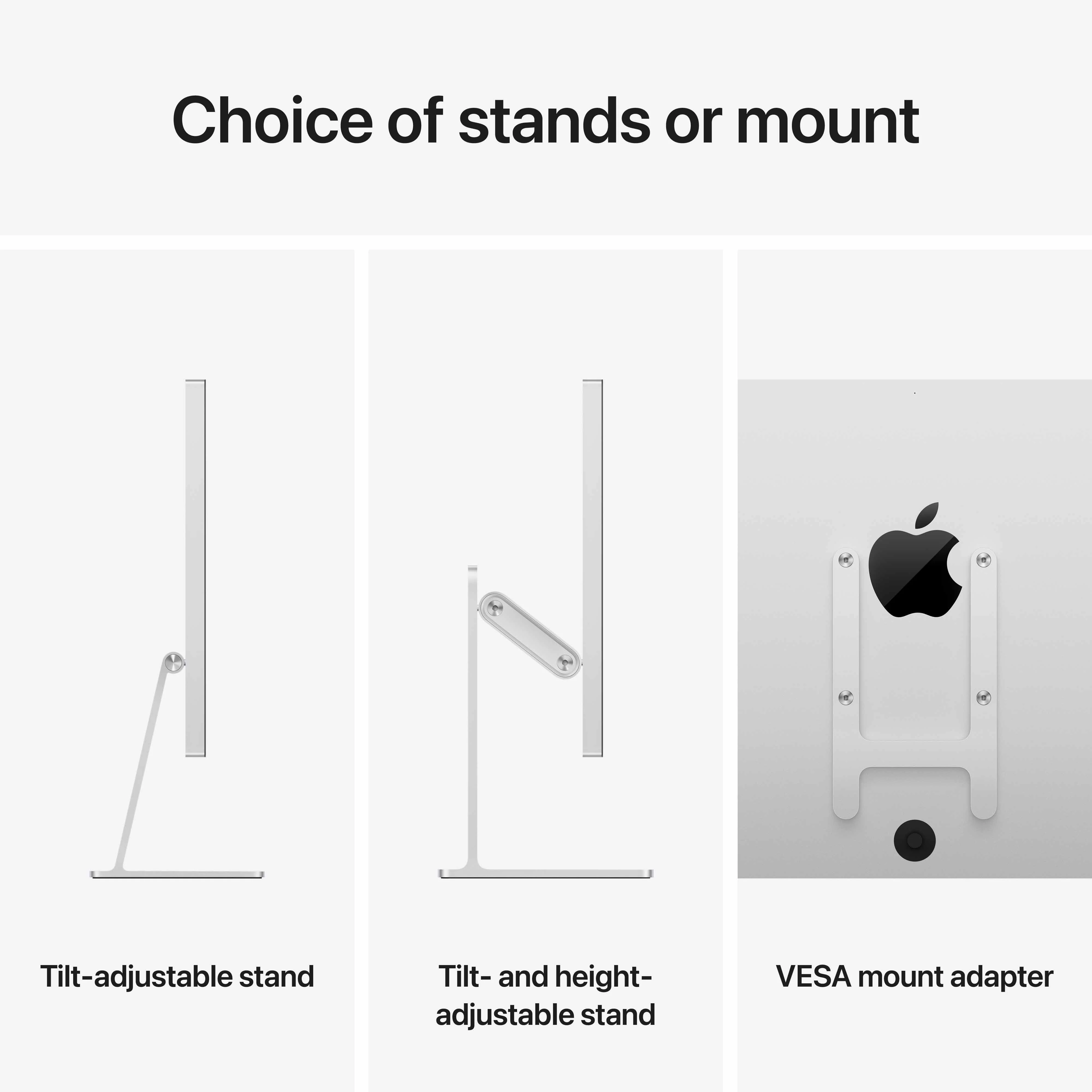 Studio Display - Nano-texture glass - Tilt- and height-adjustable stand - Image 6