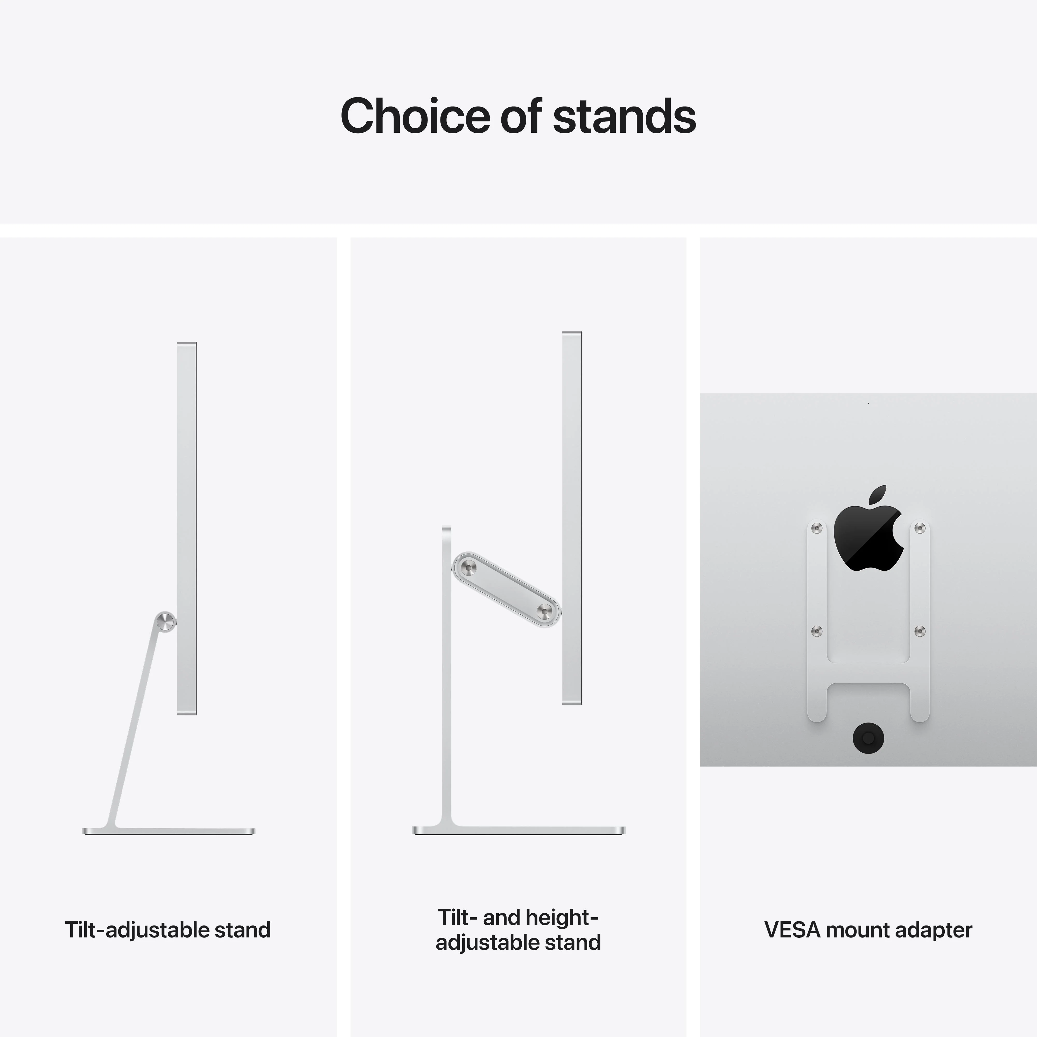 Studio Display - Standard glass - Tilt- and height-adjustable stand - Image 8