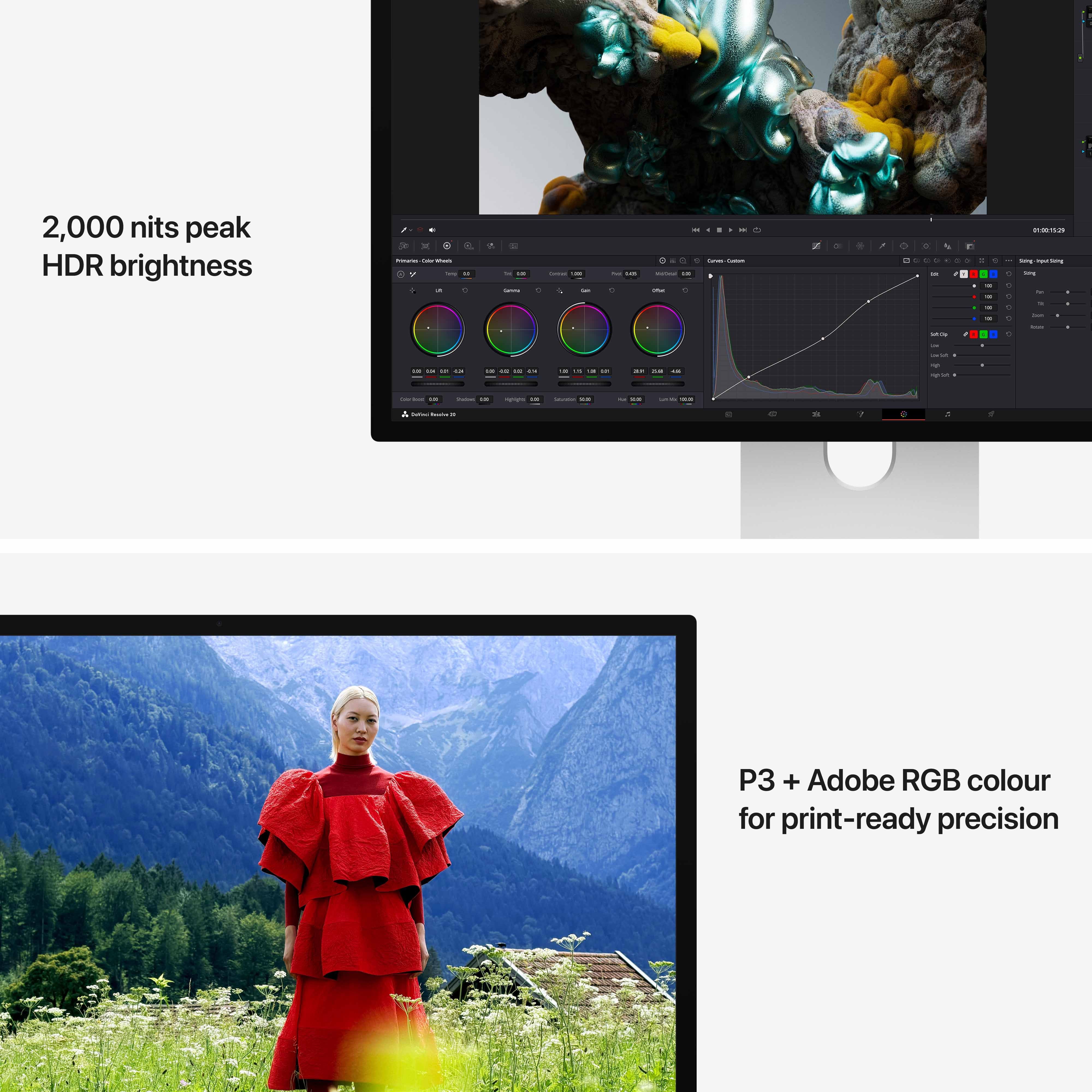 Studio Display XDR - Standard glass - Tilt- and height-adjustable stand - Image 4