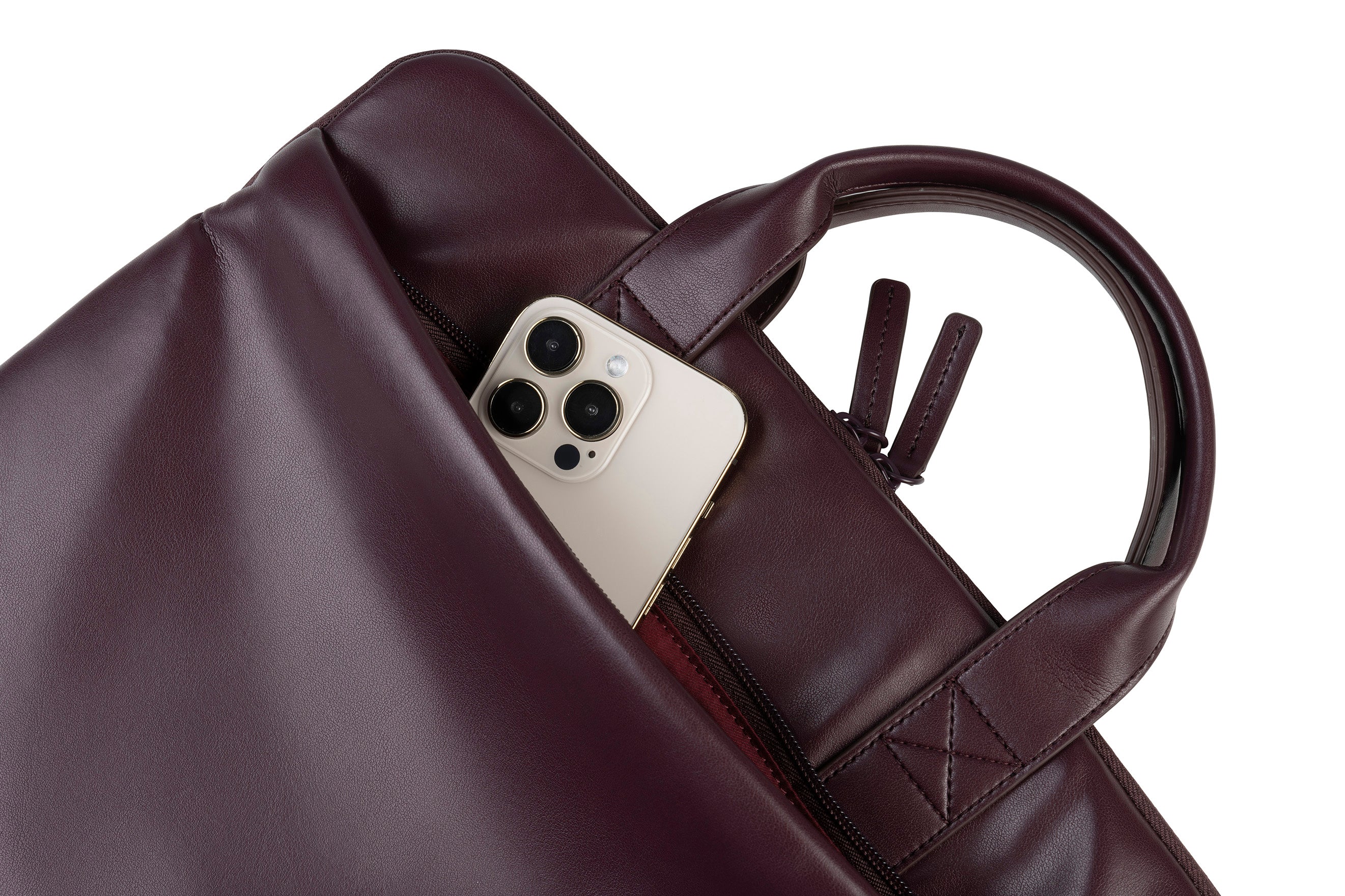 Tucano Isotta Slim bag 13"/14" - Dark Purple - Image 4