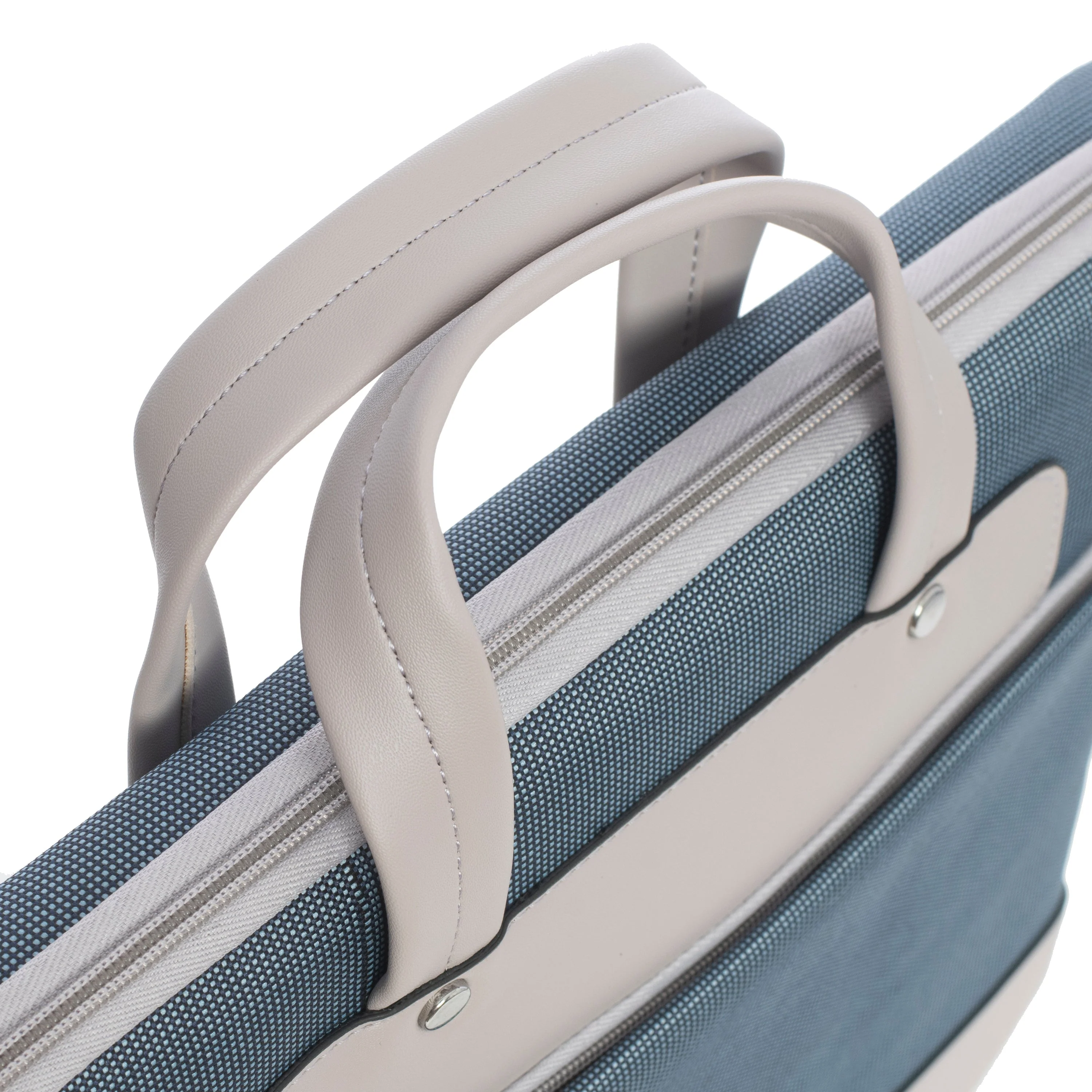 Vaku Luxos® DA SALERNO Sleeve with Strap highly durable Compatilbe for Macbook 13|14" - Blue/Gold(8905129019136) - Image 5