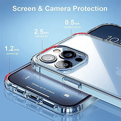 Vaku Luxos® Glassy Hard case for iPhone 13 Pro Max (6.7") - Clear(8905129013042) - Image 2