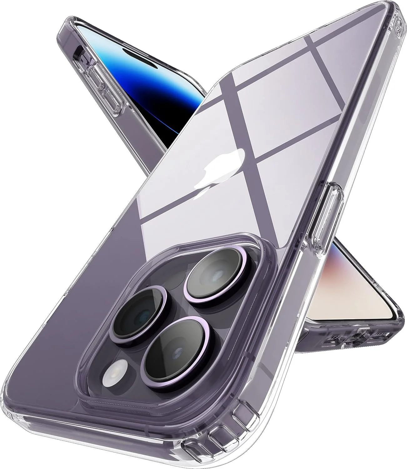 Vaku Luxos® Glassy Hard case for iPhone 13 Pro Max (6.7") - Clear(8905129013042) - Image 3
