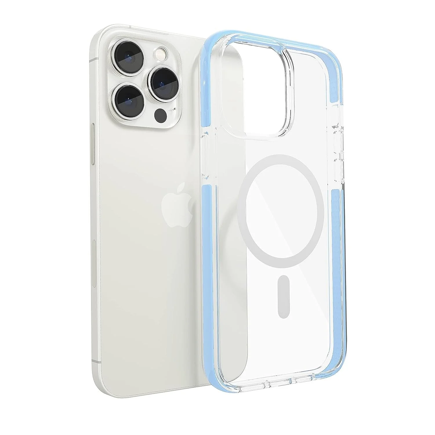 Vaku Luxos® Guard Series MagSafe case for iPhone 14 Pro - Sierra Blue(8905129022655) - Image 3